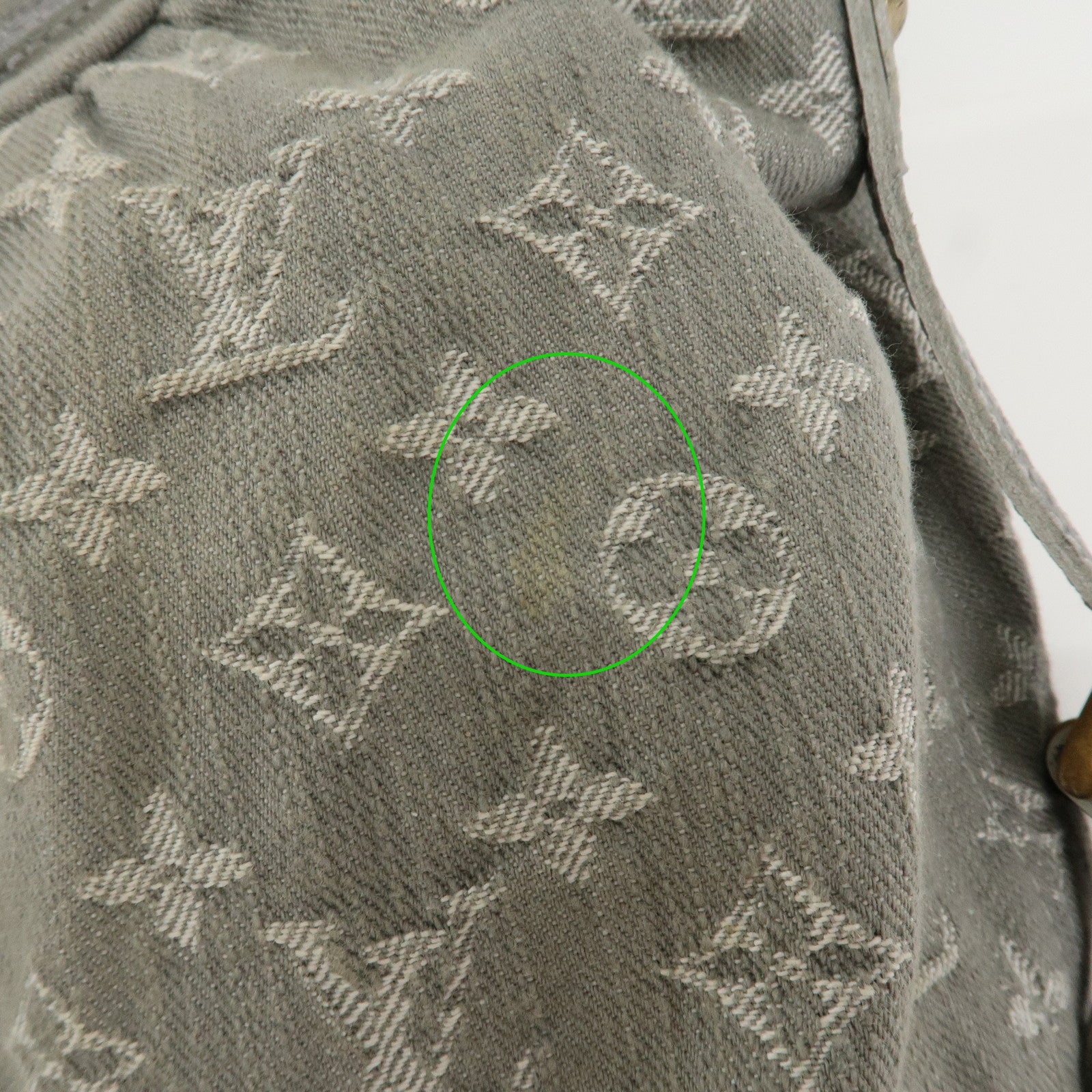 Louis Vuitton Monogram Denim Neo Cabby MM 2Way Bag M95837 Used