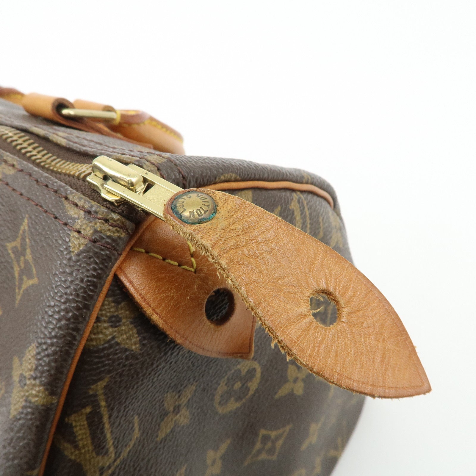 Louis Vuitton Monogram Speedy 30 Hand Bag Boston Bag M41526 Used