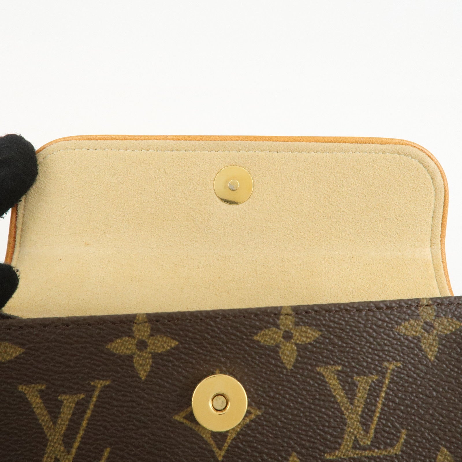Louis Vuitton Monogram Pochette Florentine Waist Bag Belt M M51855 Used