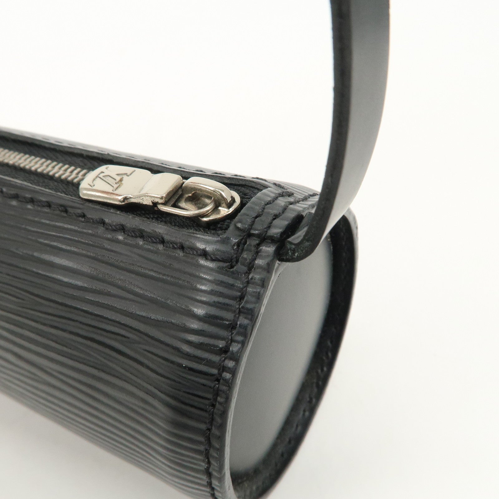 Louis Vuitton Epi Soufflot Pouch For Soufflot Bag Noir Black Used
