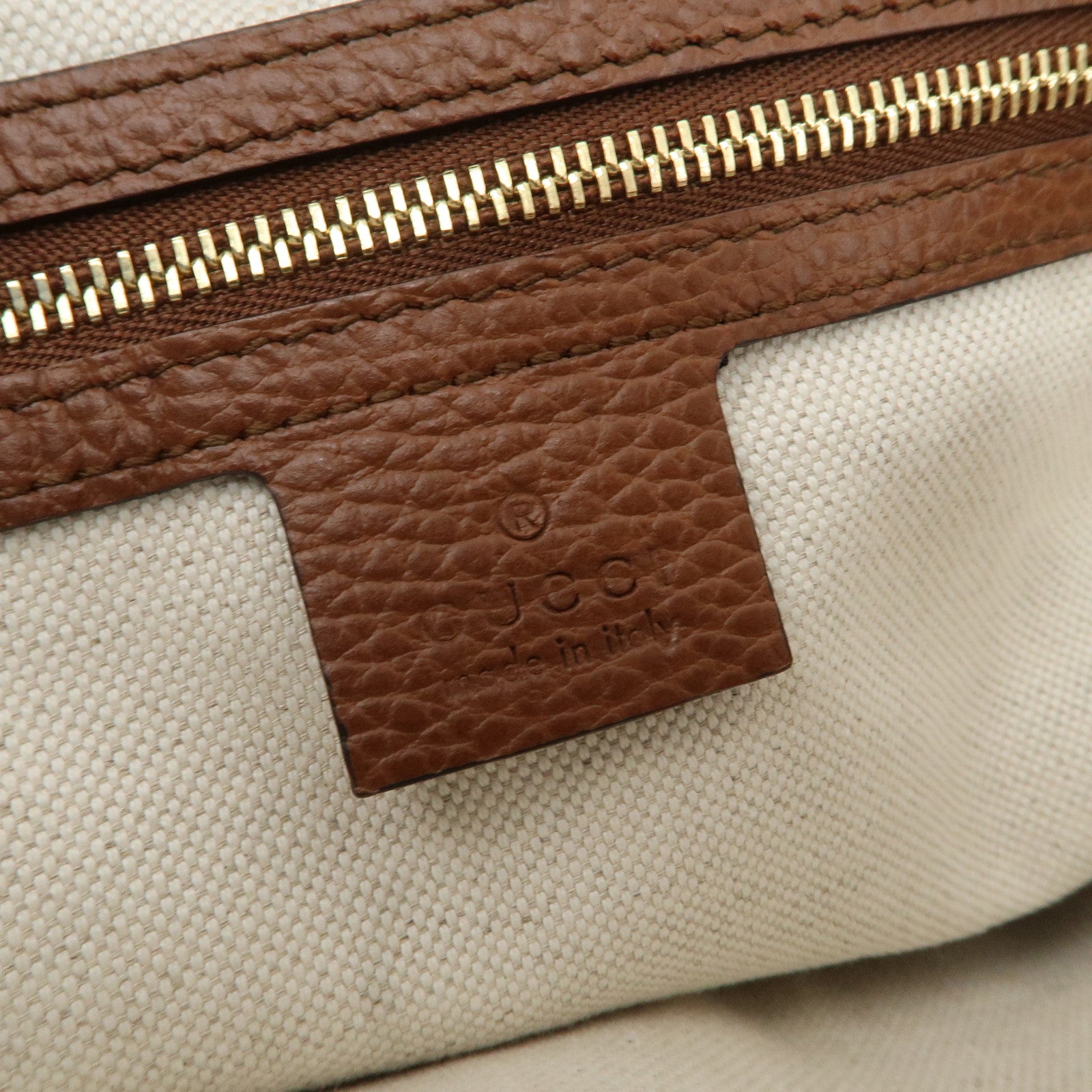 GUCCI Sherry Ophidia GG Denim Leather Medium Tote Bag 631685 Used