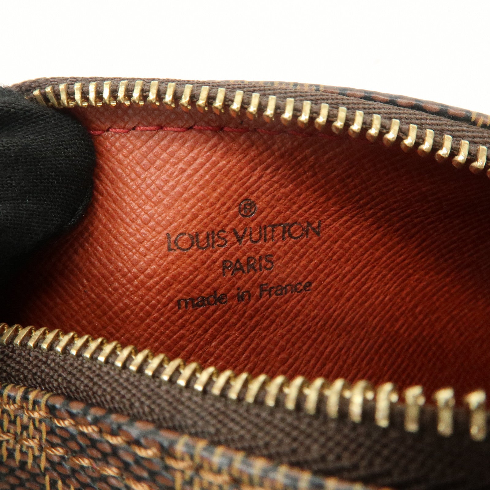 Louis Vuitton Damier Pouch for Papillon Bag Mini Bag Brown Used