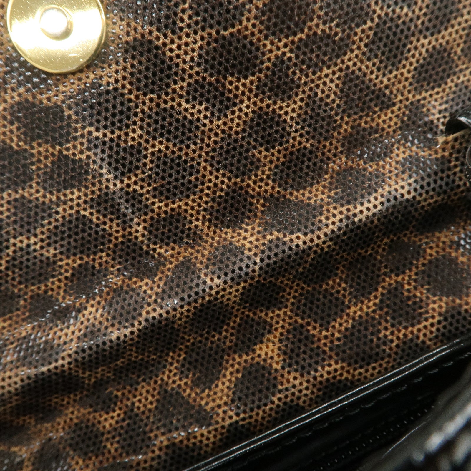 LOEWE Velazquez Patent Leather Coating Suede 2Way Bag Used