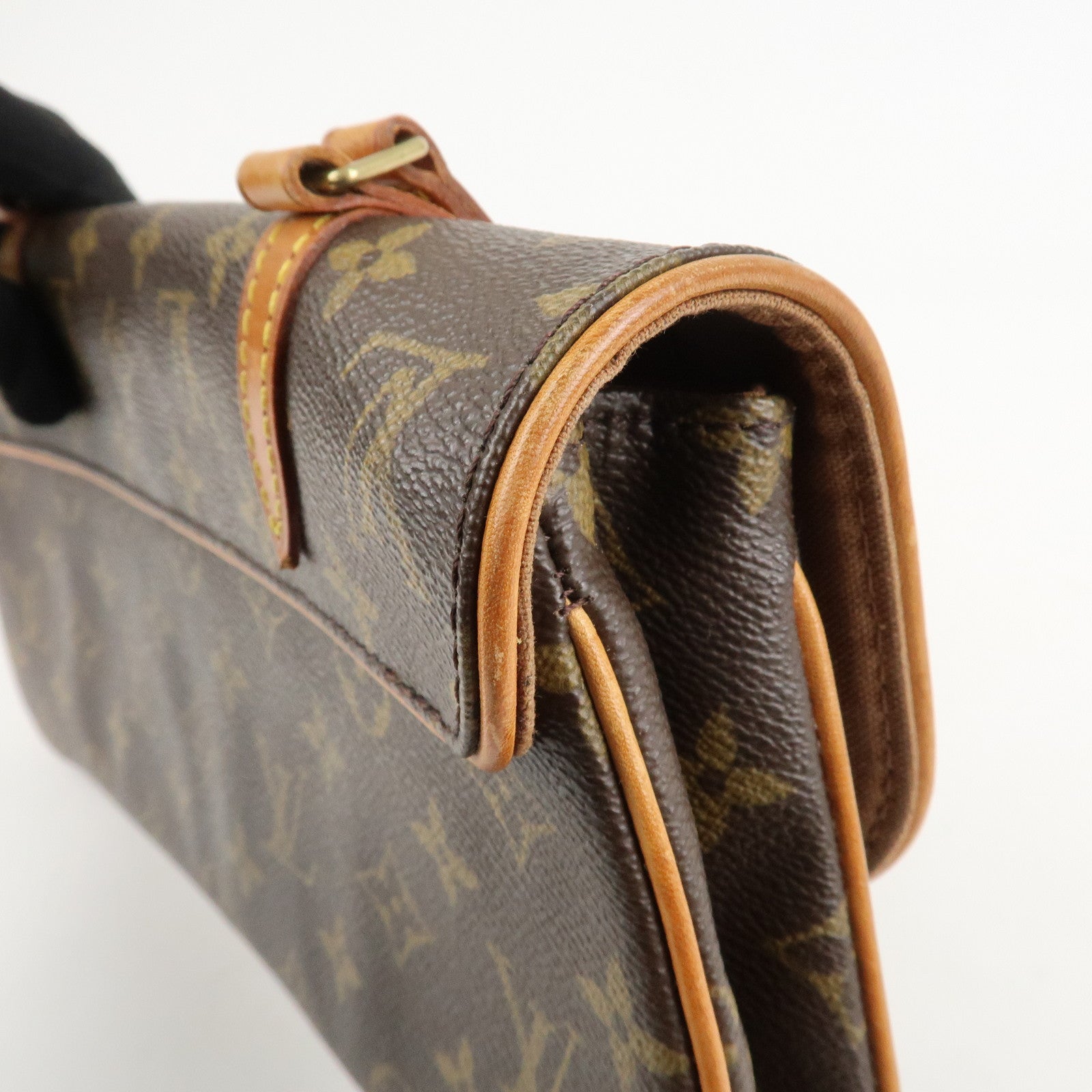 Louis Vuitton Monogram Marelle Shoulder Bag Brown M51157 Used