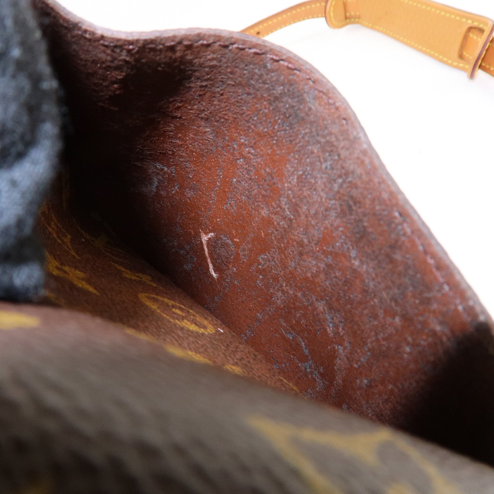 Louis Vuitton Monogram Mini Saint Cloud Shoulder Bag M51244 Used