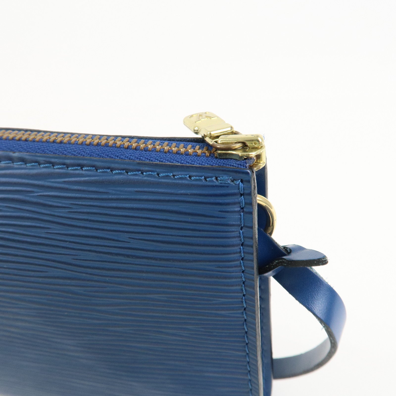 Louis Vuitton Epi Pochette Accessoires OldStyle Toledo Blue M52947 Used