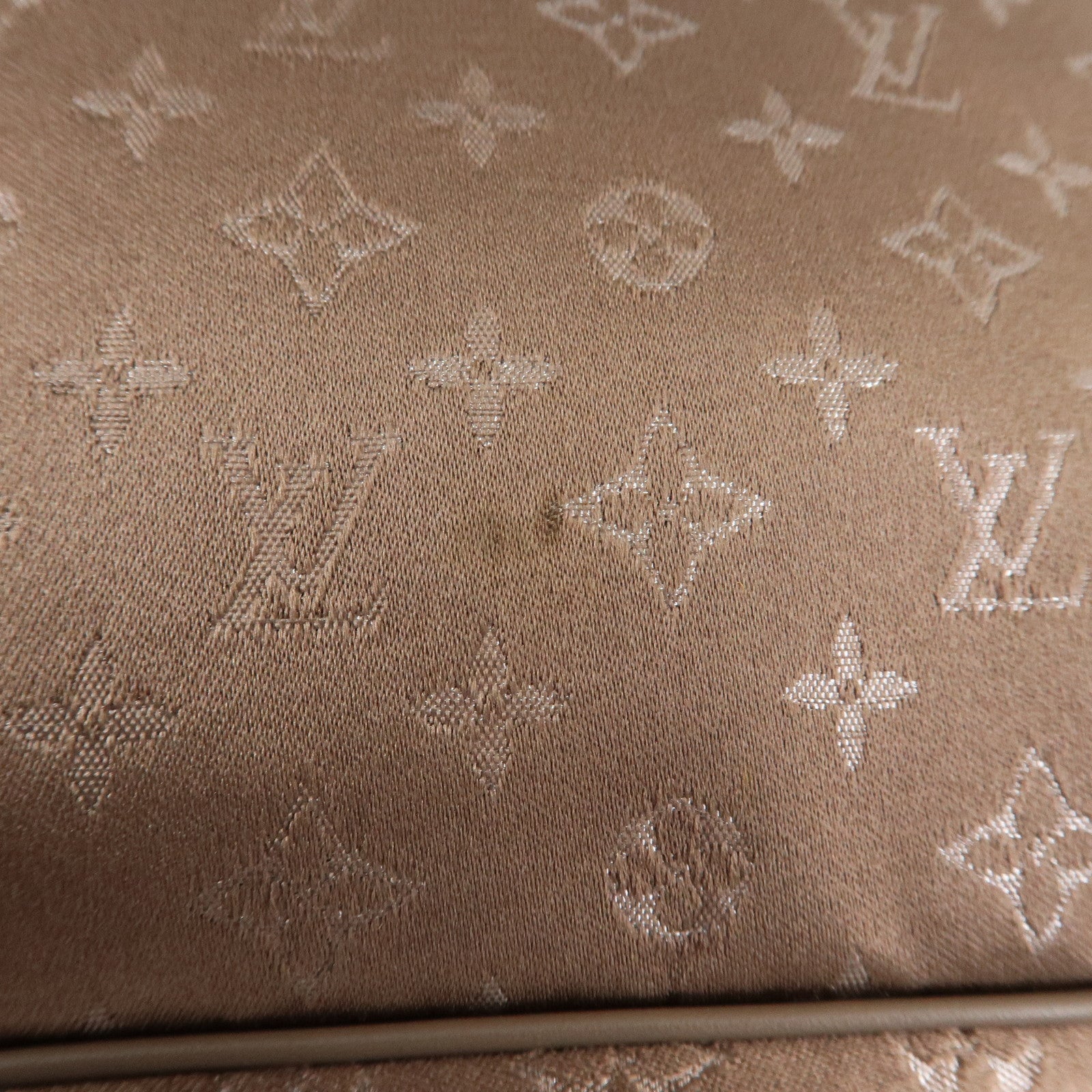Louis Vuitton Monogram Satin Little Boulogne Hand Bag M92143 Used