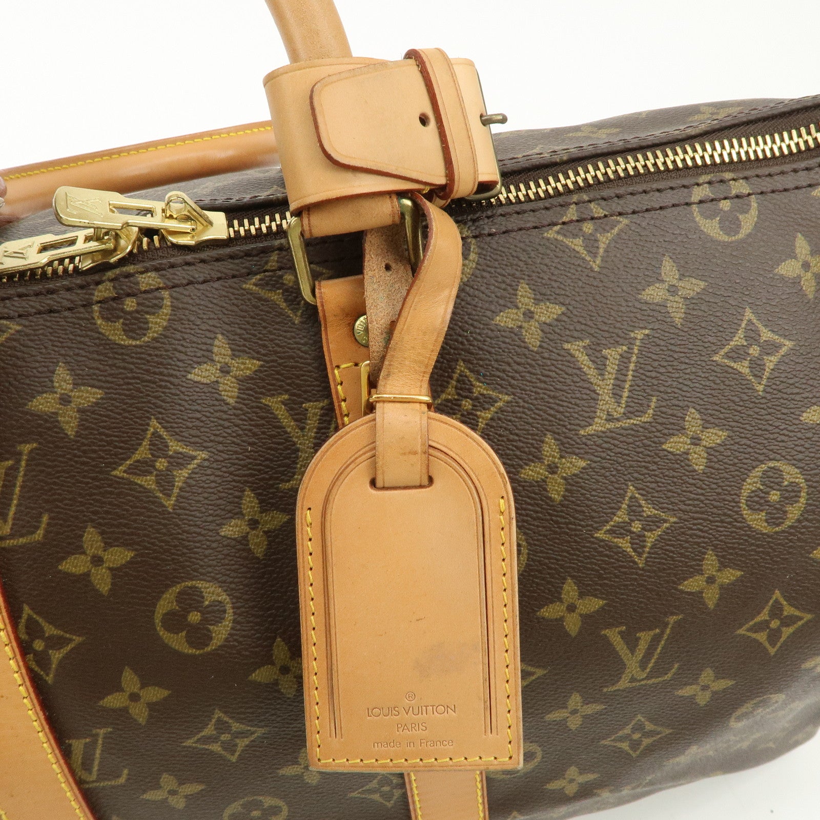 Louis Vuitton Monogram Keep All 45 Boston Bag M41428 Used