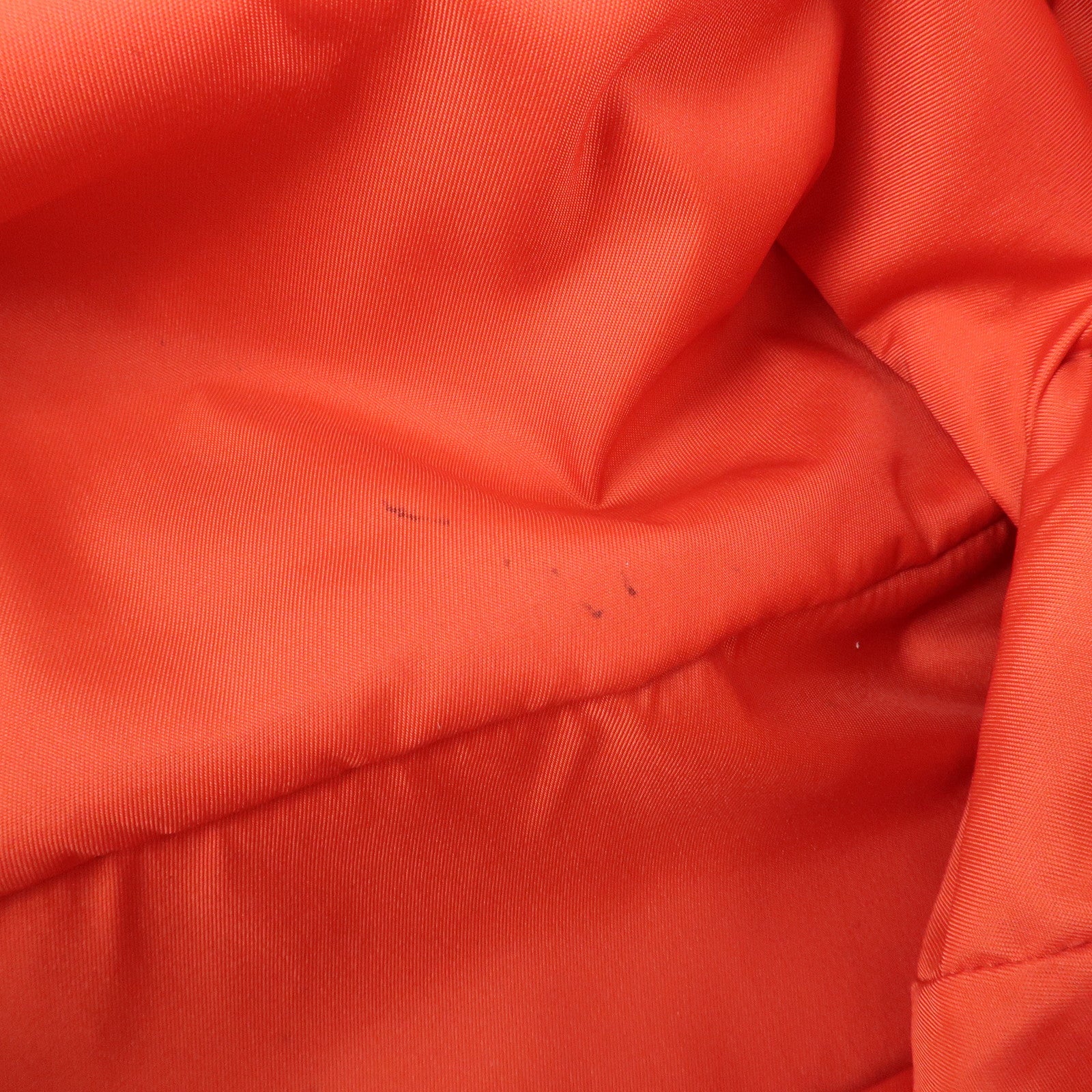 CHANEL New Travel Line Nylon Jacquard Leather Tote Bag Red A15991 Used