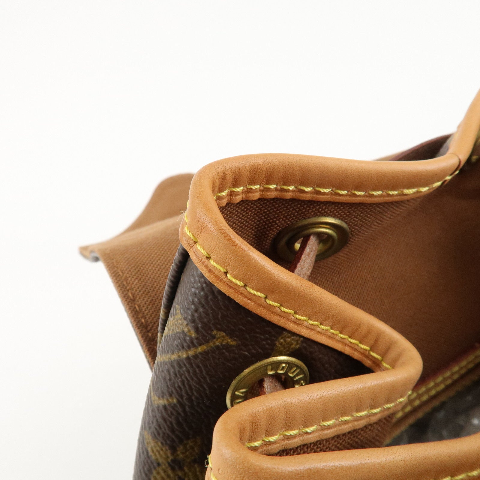 Louis Vuitton Monogram Montsouris MM Backpack Bag M51136 Used