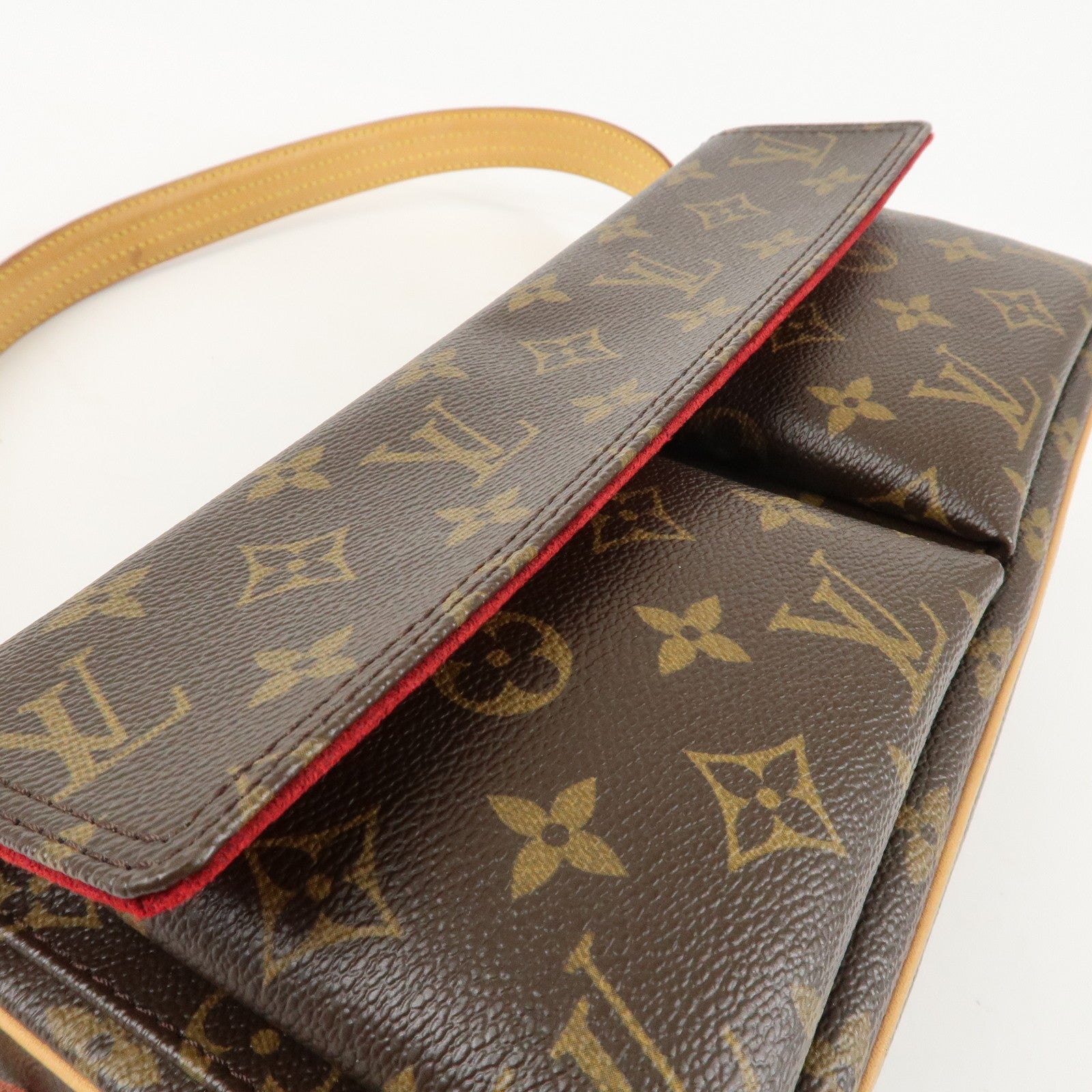 Louis Vuitton Monogram Vivacite Shoulder Bag Hand Bag M51164 Used