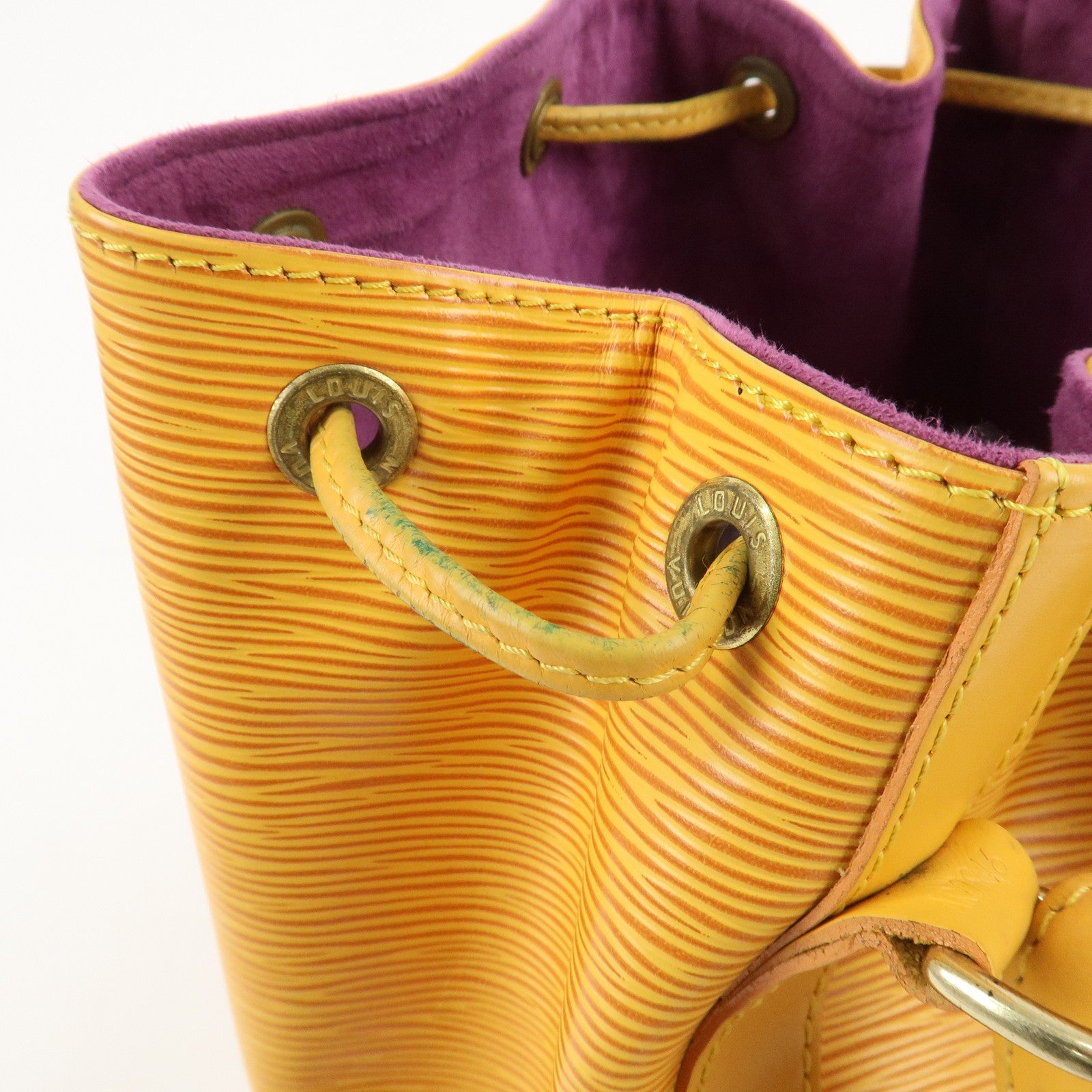 Louis Vuitton Epi Petit Noe Shoulder Bag Tassili Yellow M44109 Used