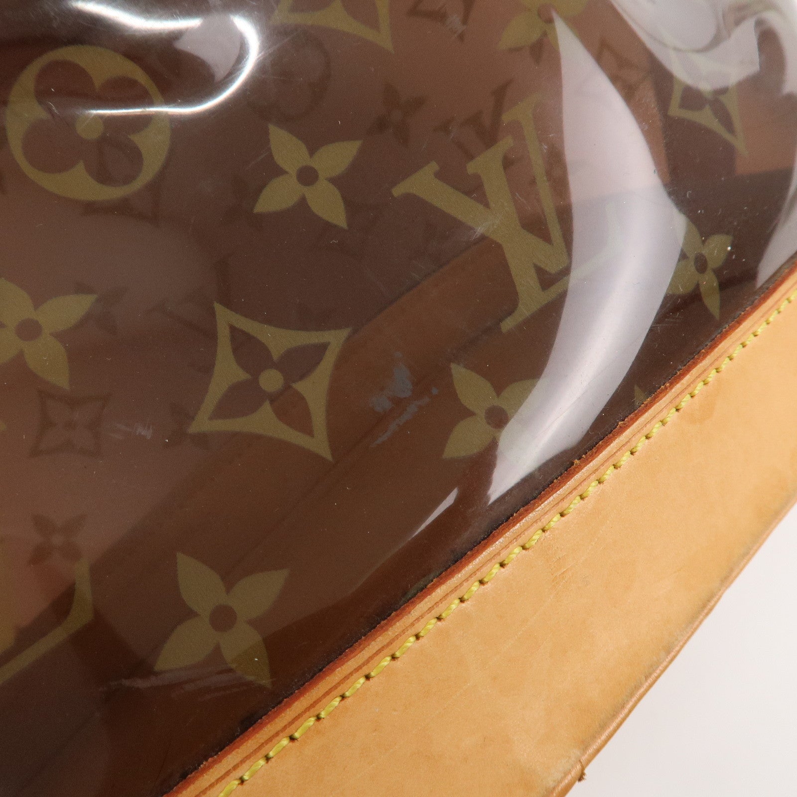 Louis Vuitton Monogram Vinyl Cabas Ambre MM Tote Bag M92501 Used