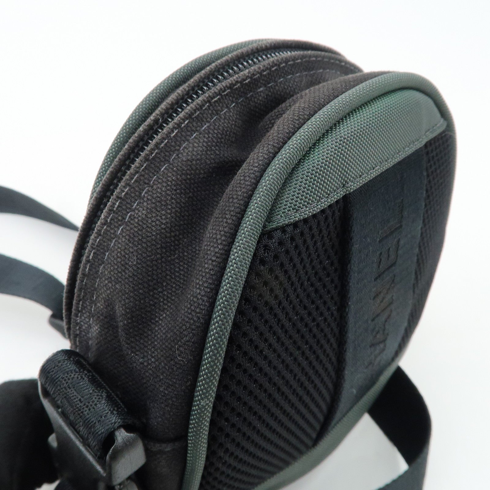 CHANEL COCO Mark Sport Canvas Shoulder Bag Black A23300 Used