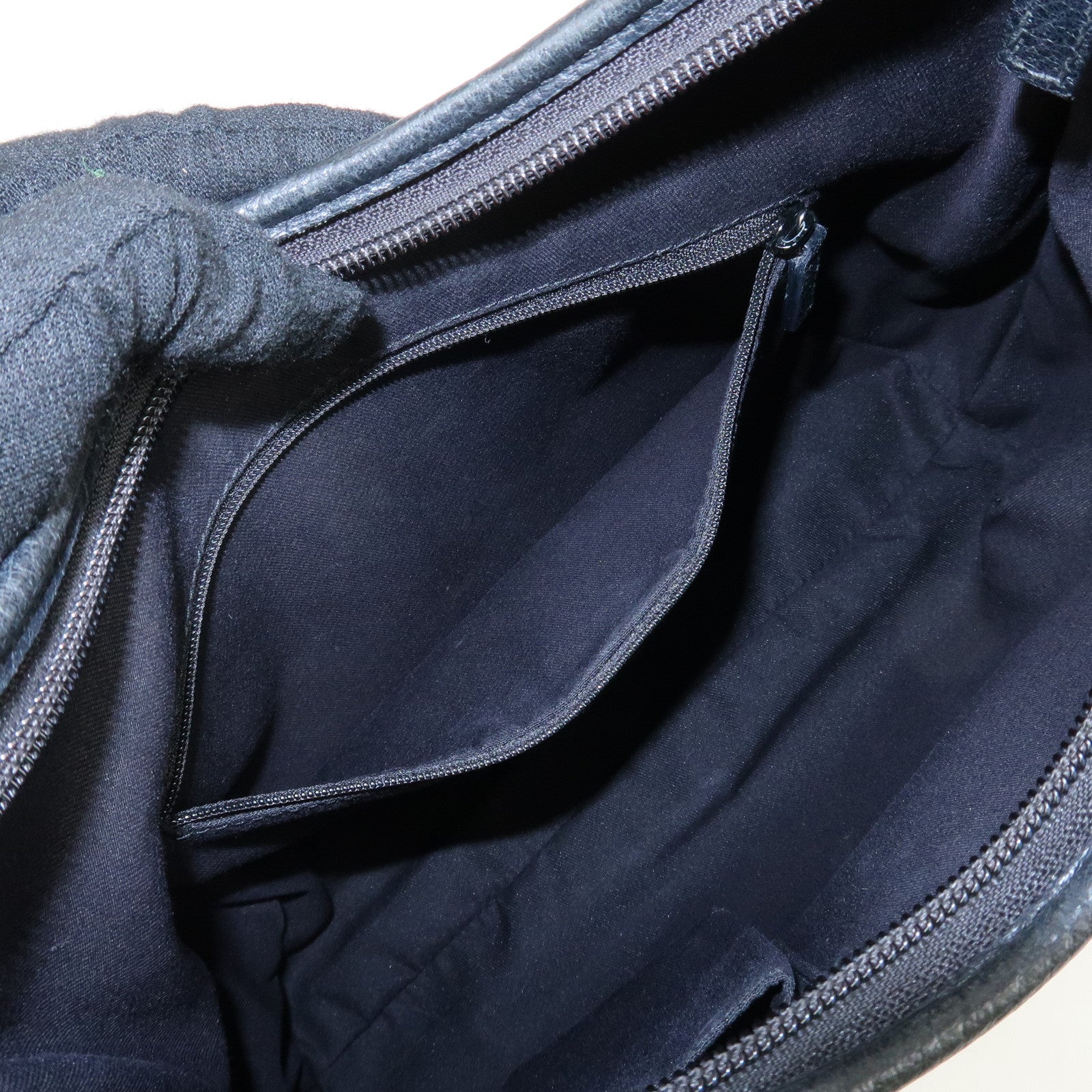 GUCCI Abbey GG Canvas Leather Shoulder Bag 268637 Used