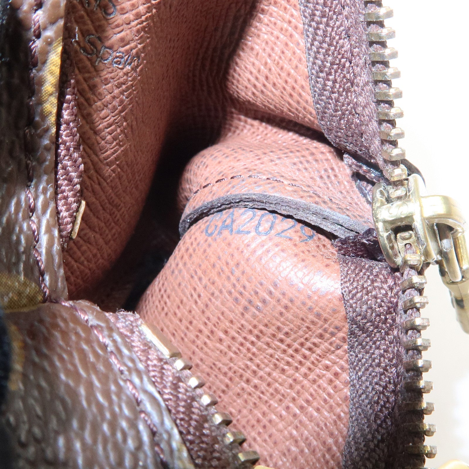 Louis Vuitton Monogram Pochette Cles Coin & Key Case M62650 Used