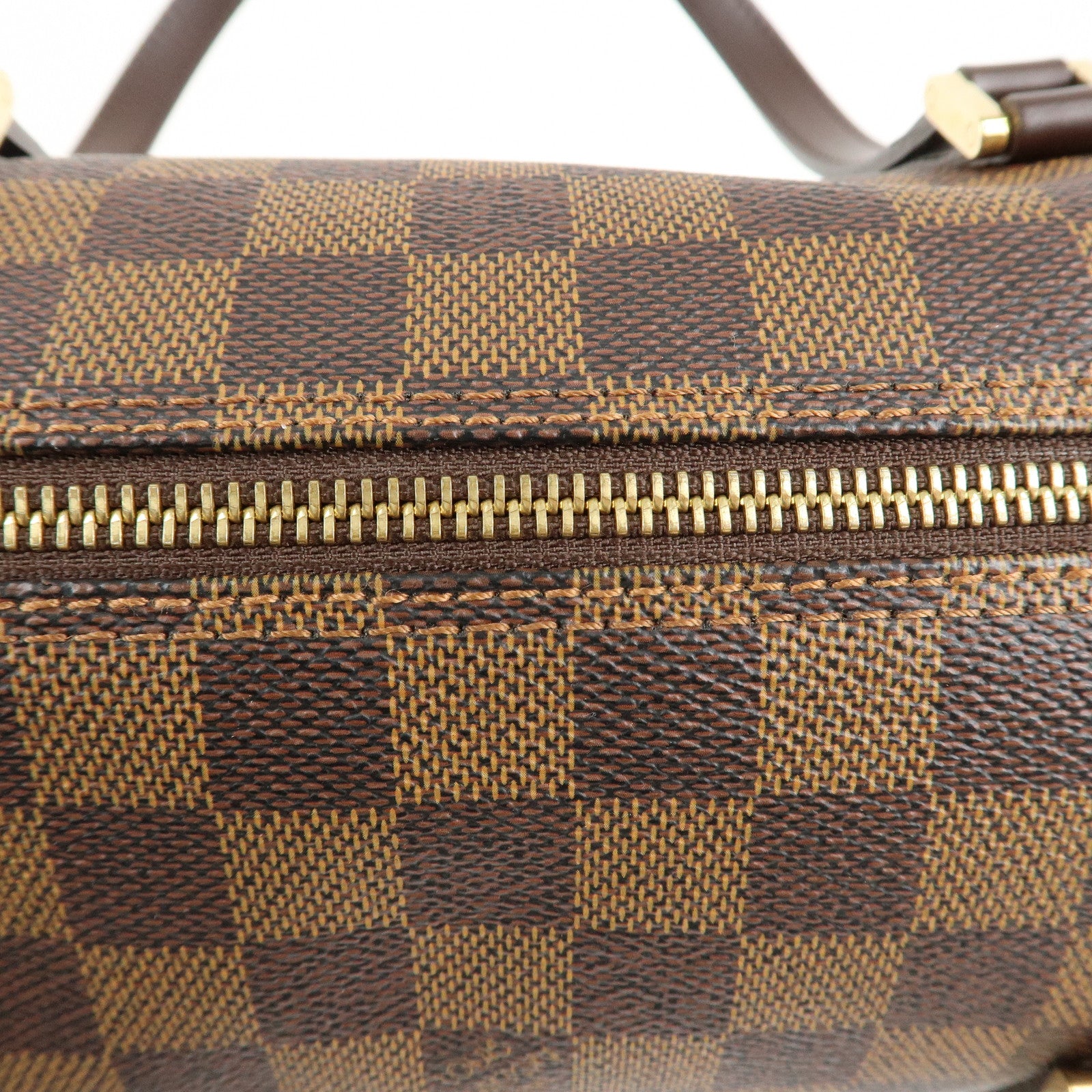 Louis Vuitton Damier Papillon 30 Hand Bag Damier Ebene N51303 Used