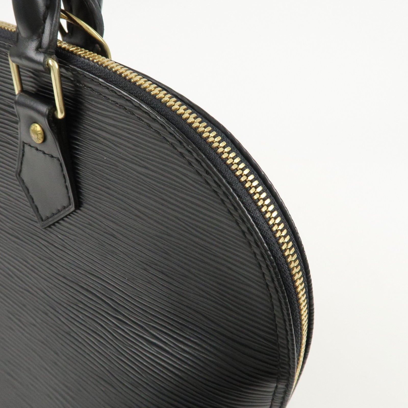 Louis Vuitton Epi Alma Hand Bag Noir Black M52142 Used