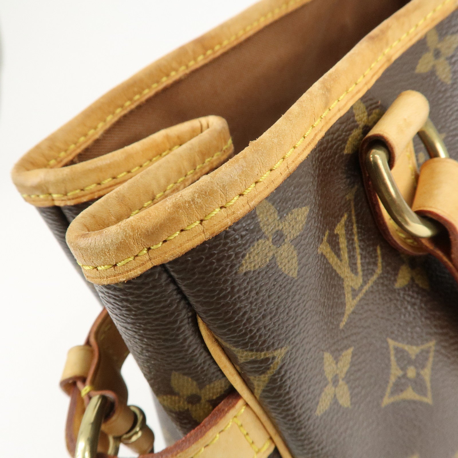 Louis Vuitton Monogram Batignolles Tote Bag Hand Bag M51156 Used