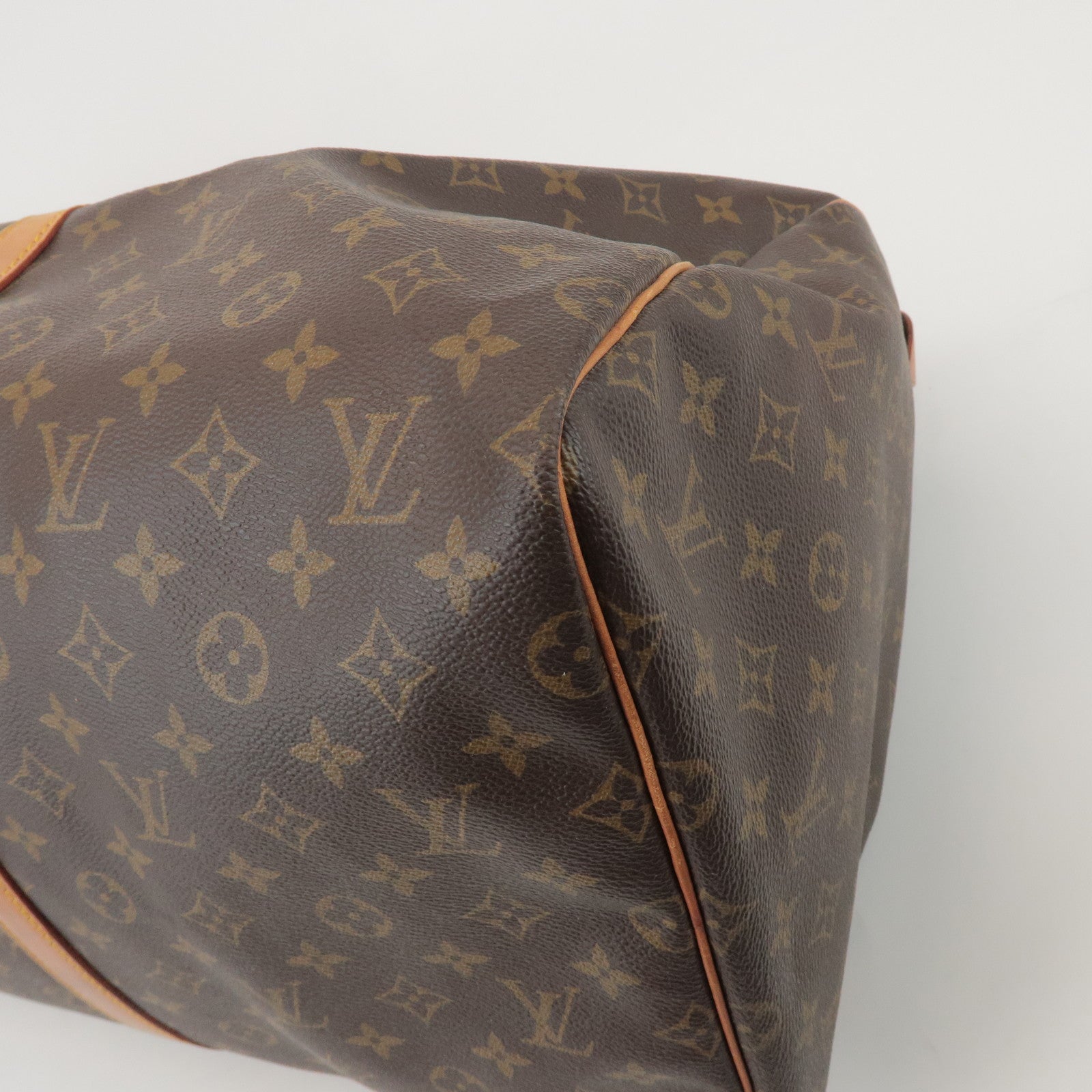 Louis Vuitton Monogram Keep All 55 Boston Bag Brown M41424