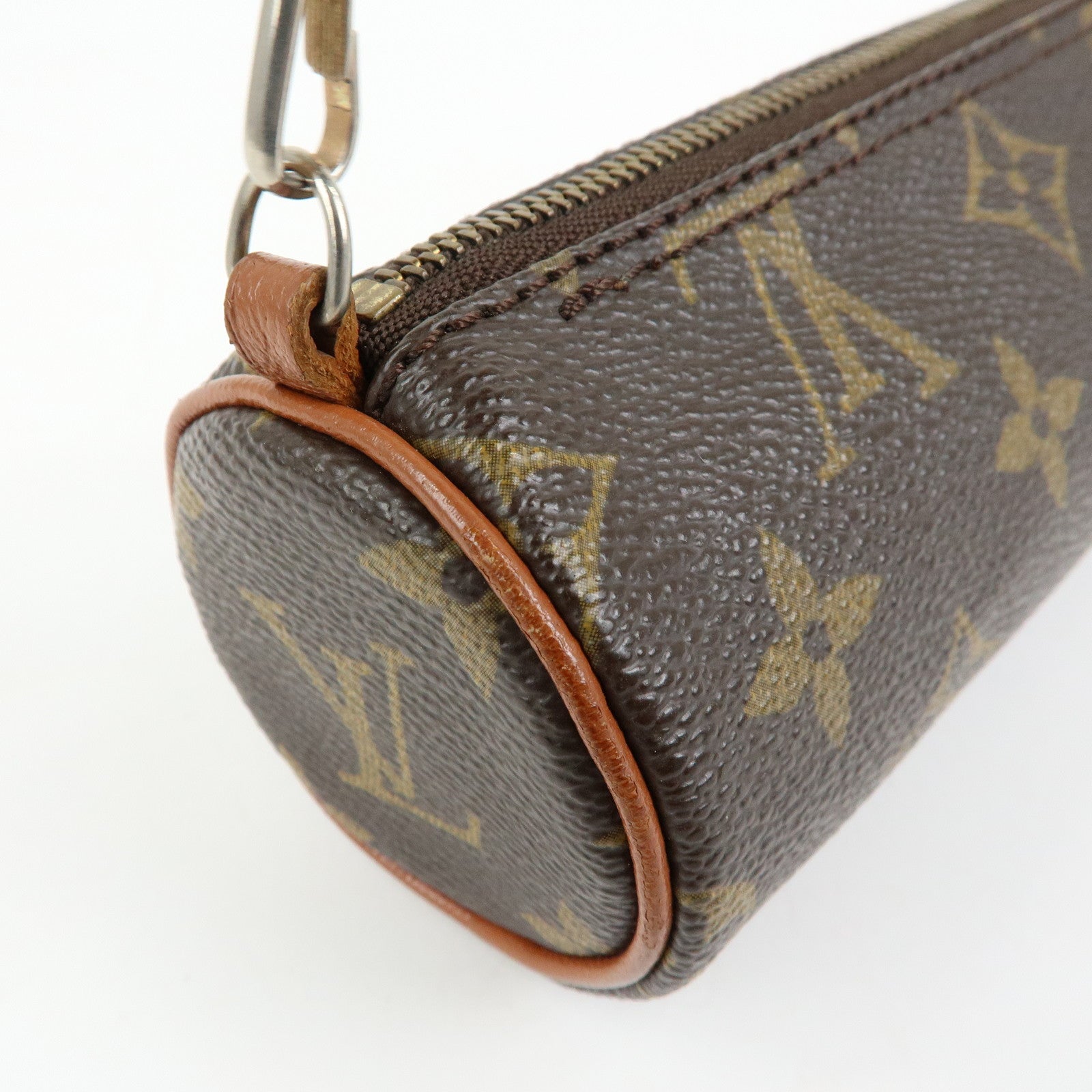 Louis Vuitton Monogram Mini Pouch for Papillon Bag Brown