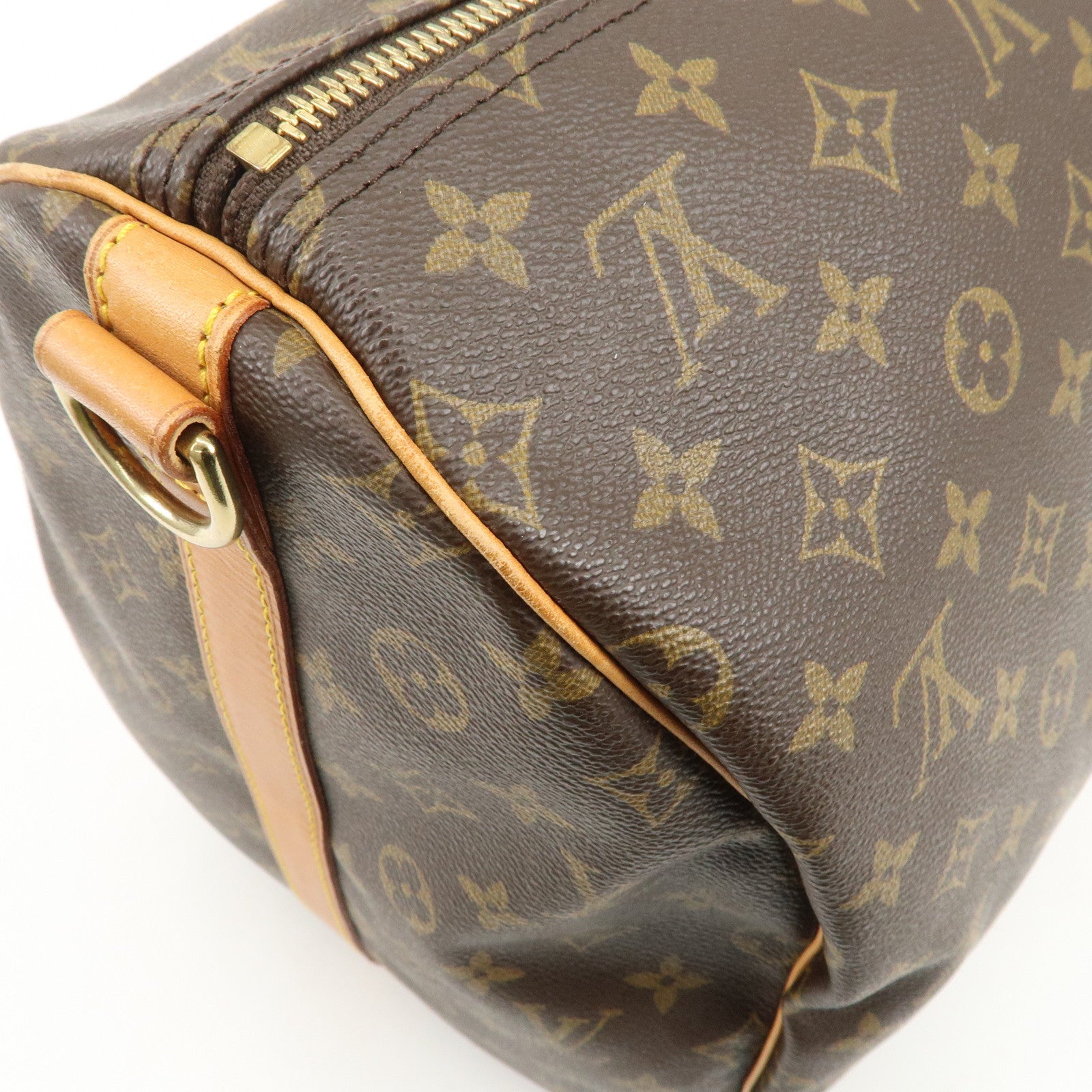 Louis Vuitton Monogram Keep All Bandouliere 55 Boston Bag M41414