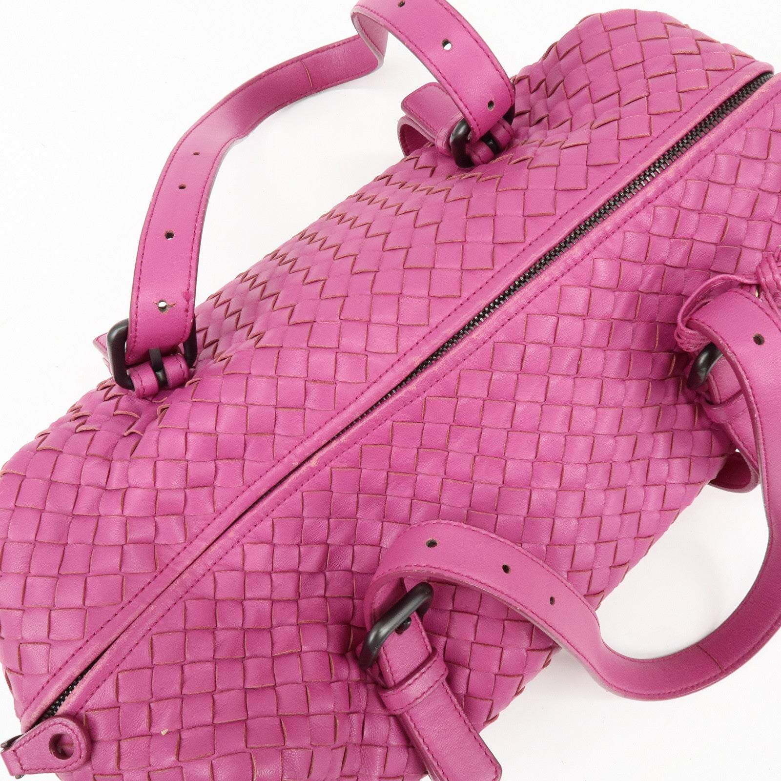 BOTTEGA VENETA Montaigne Lamb Skin Shoulder Bag Purple 272801