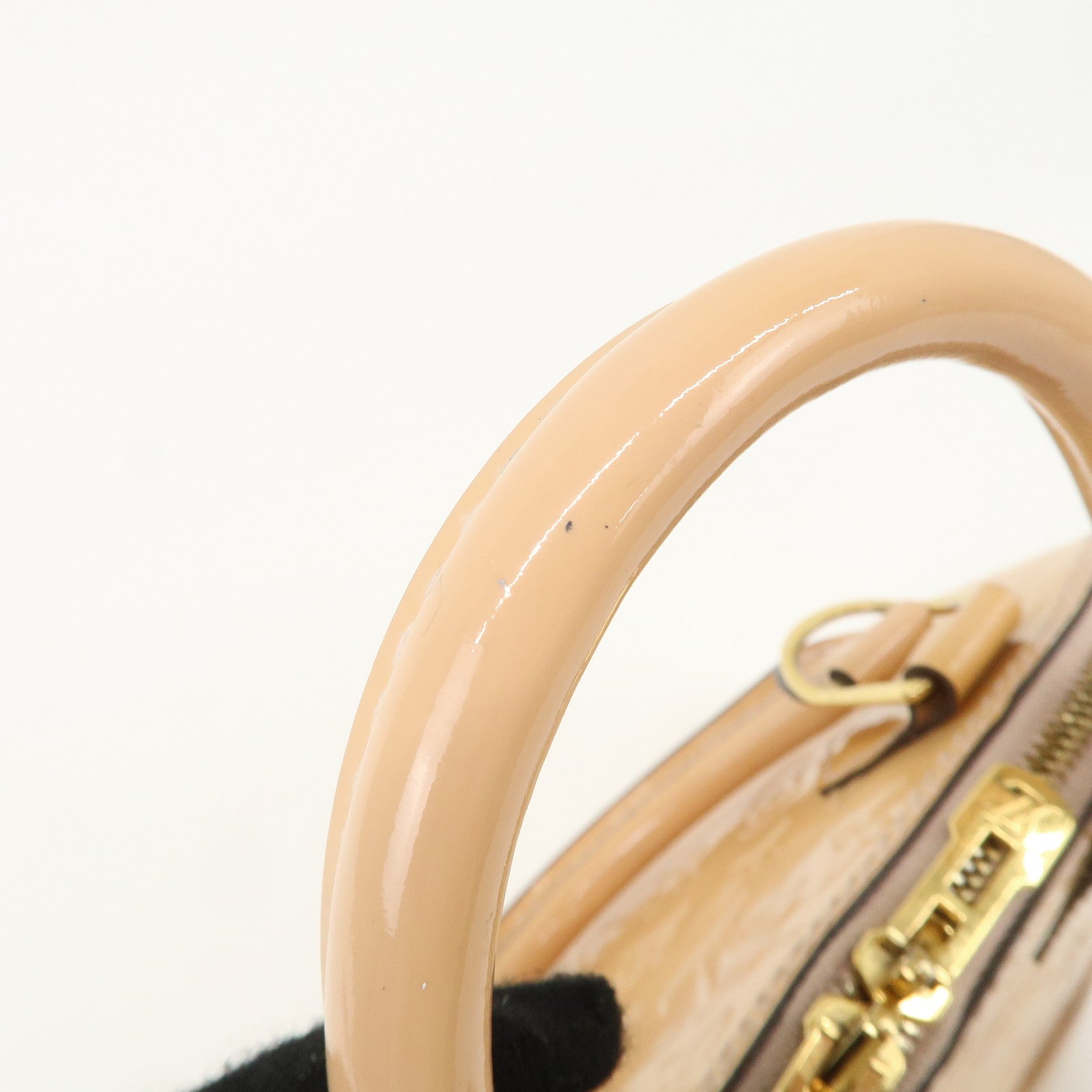 Louis Vuitton Monogram Vernis Alma BB 2Way Hand Shoulder Bag M90064 Used