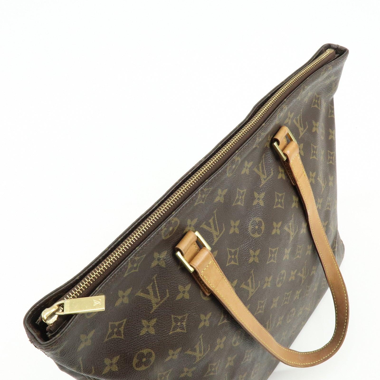 Louis Vuitton Monogram Cabas Mezzo Tote Bag Shoulder Bag M51151
