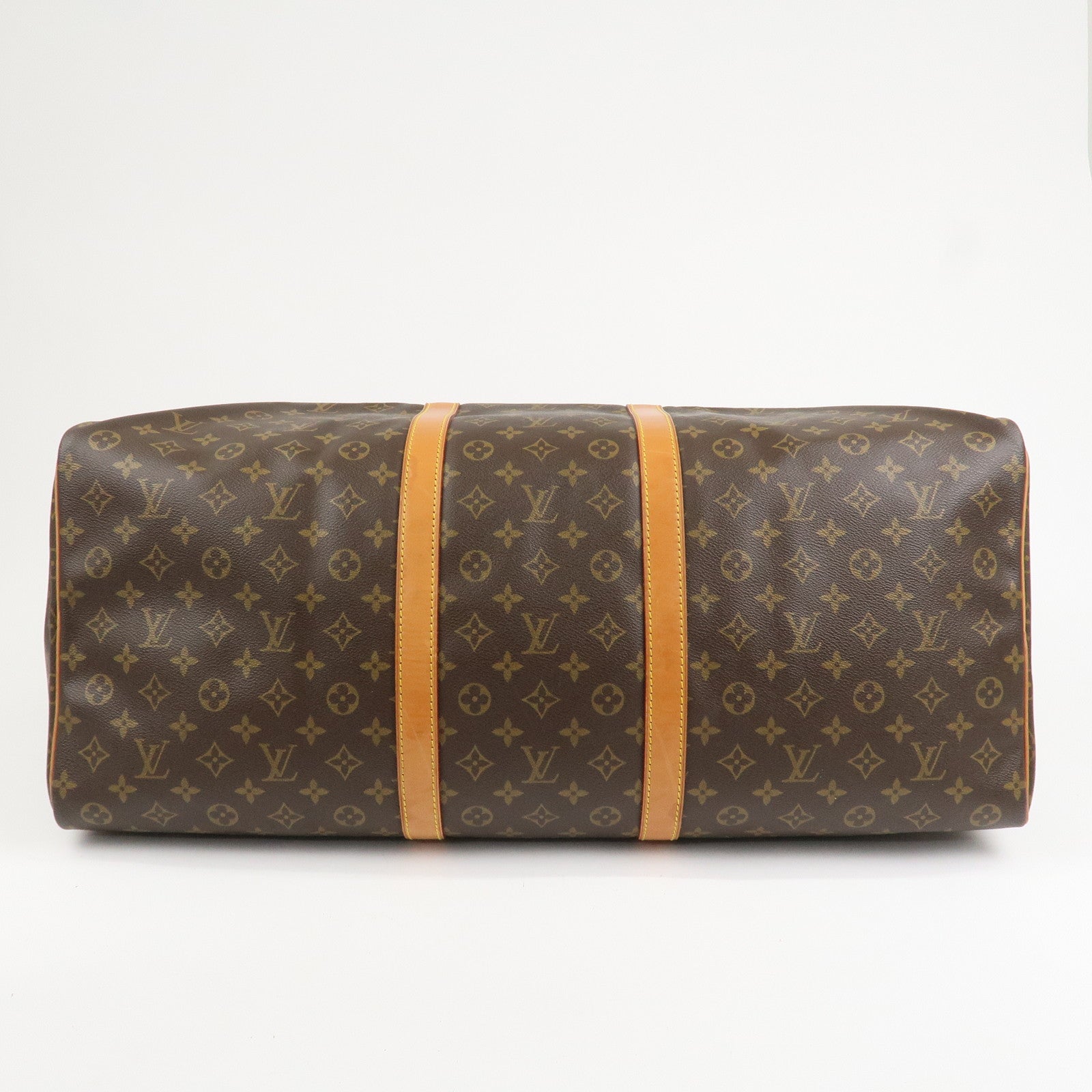 Louis Vuitton Monogram Keep All 60 Boston Bag Brown M41422