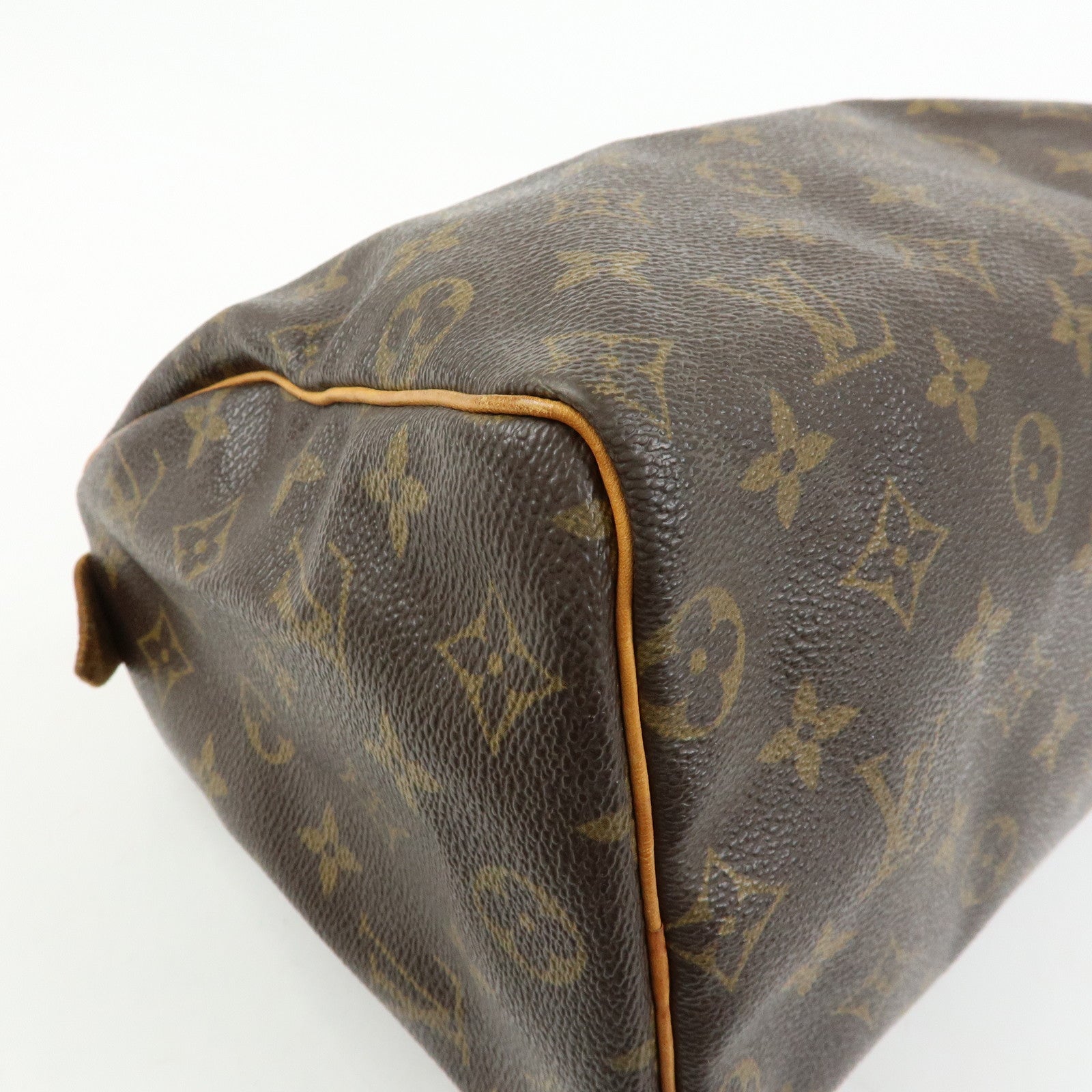 Louis Vuitton Monogram Speedy 25 Boston Bag Hand Bag Brown M41528