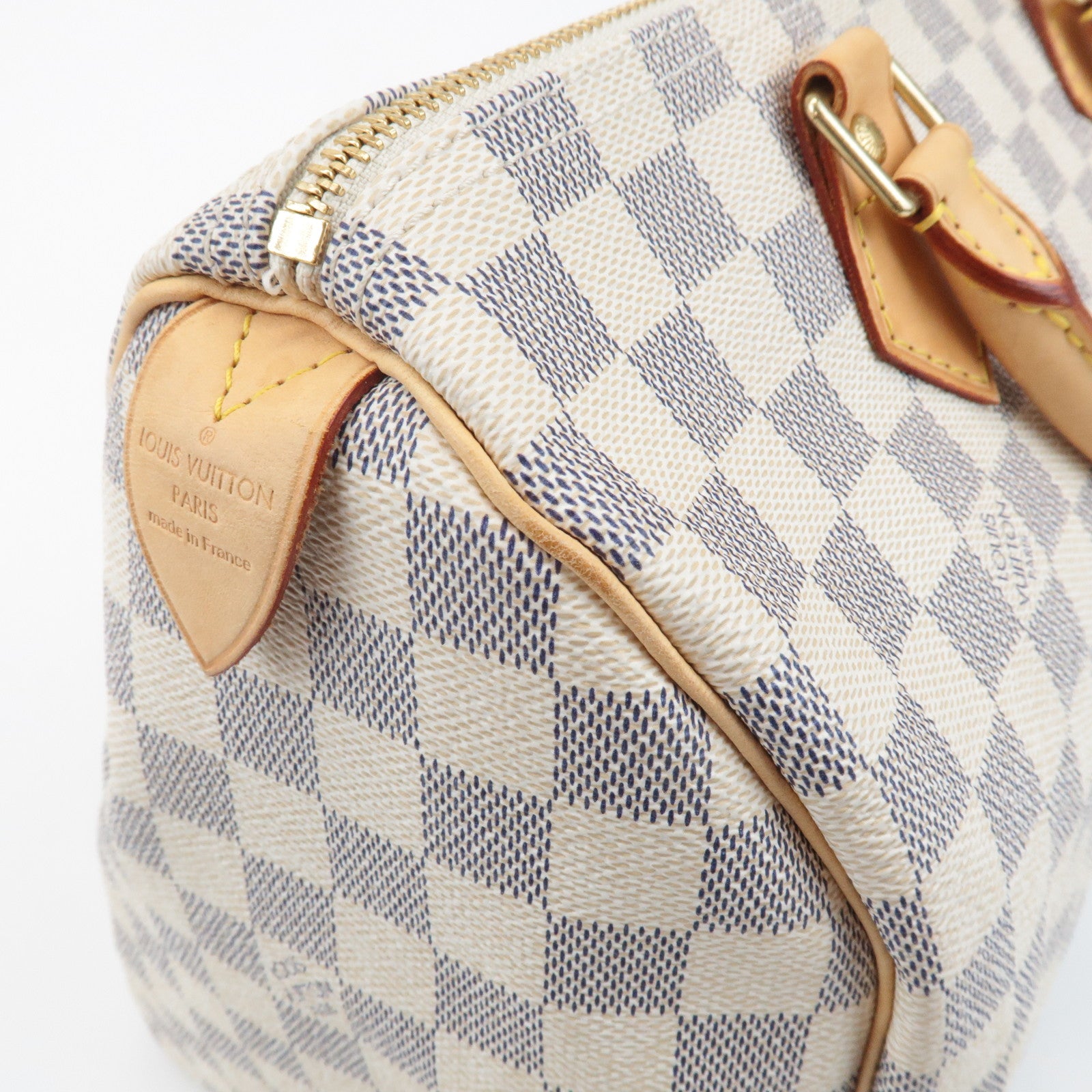 Louis Vuitton Damier Azur Speedy 30 Boston Bag Hand Bag N41533