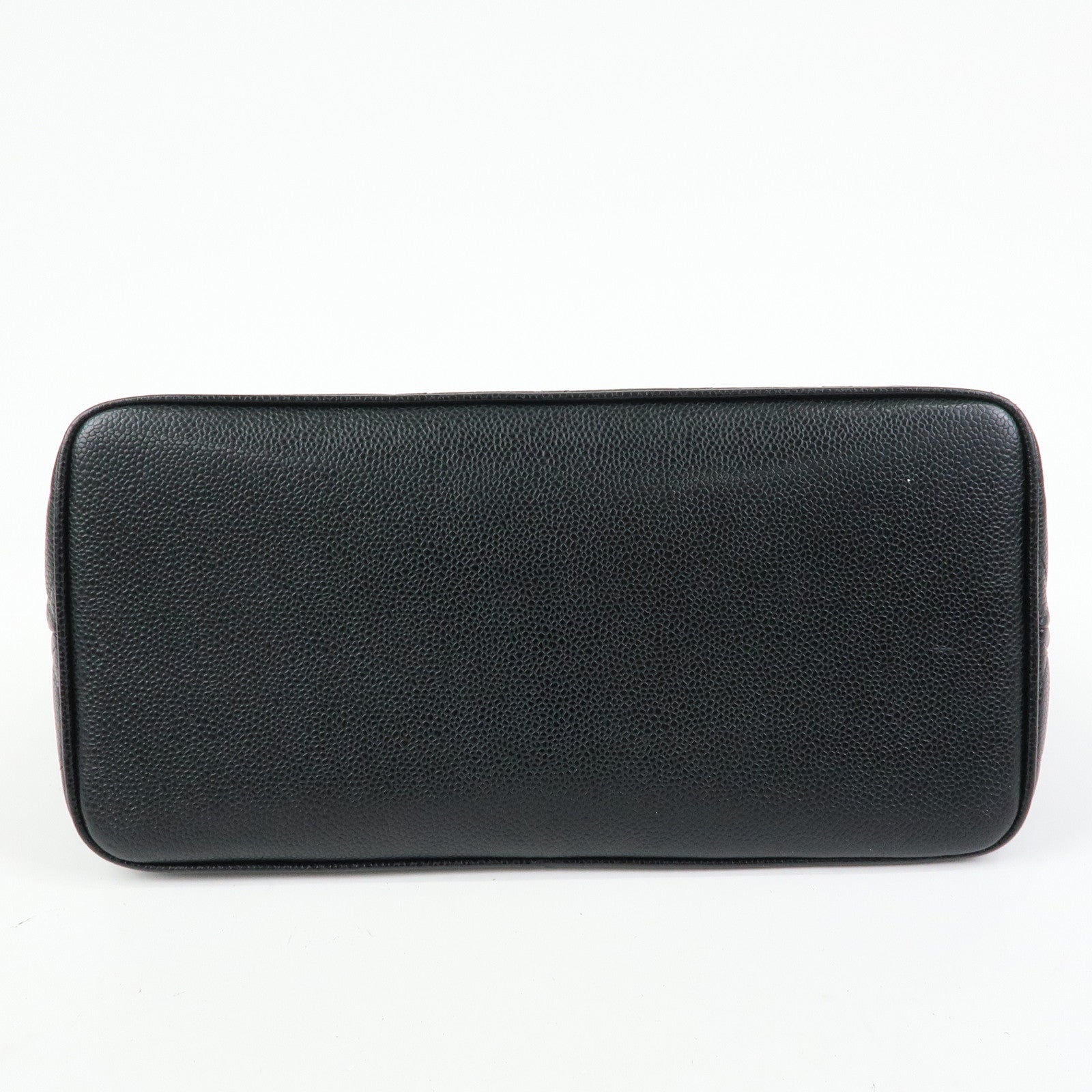 CHANEL Matelasse COCO Mark Medallion Tote Bag Hand Bag Black A01804