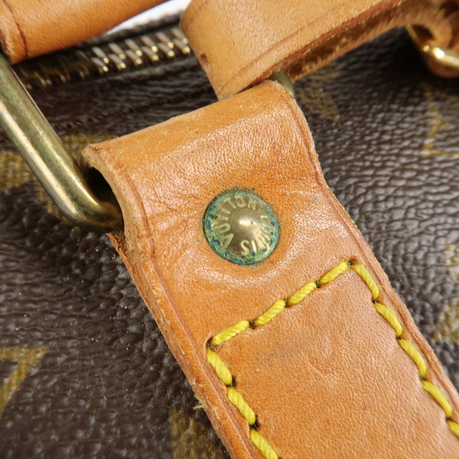 Louis Vuitton Monogram Keep All 60 Boston Bag Brown M41422