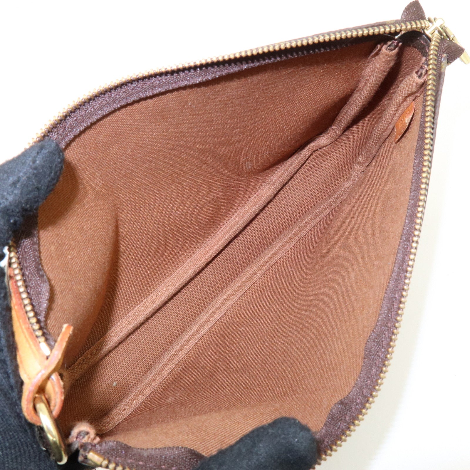 Louis Vuitton Monogram Pochette Accessoires Pouch Hand Bag M51980