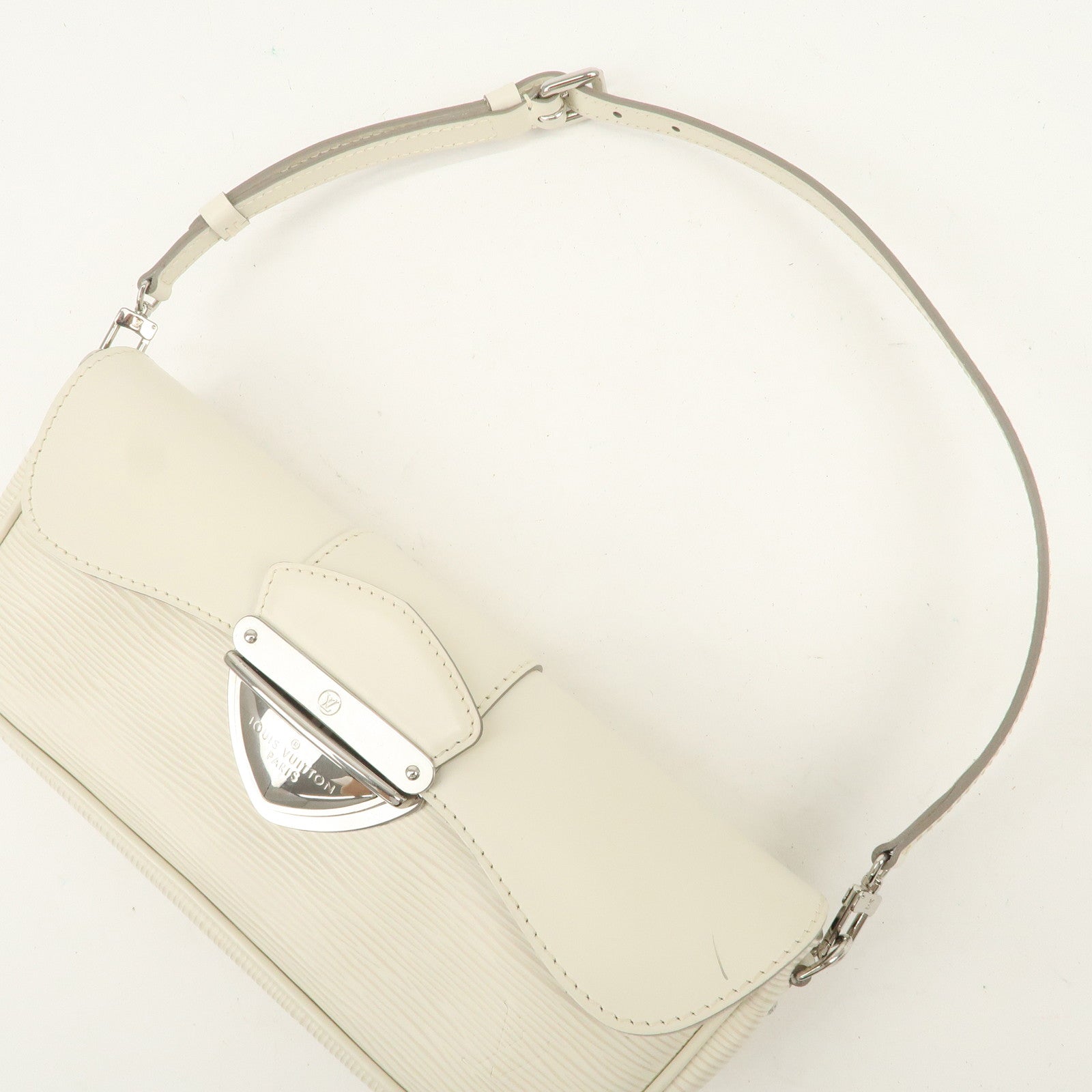 Louis Vuitton Epi Pochette Montaigne Shoulder Bag Ivoire M5929J Used
