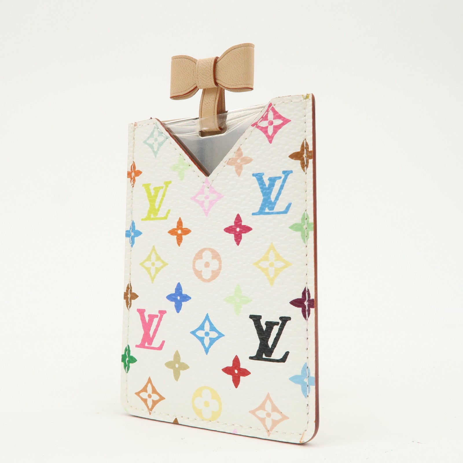 Louis Vuitton Monogram Etui Miroir Multicolor Blanc M92651