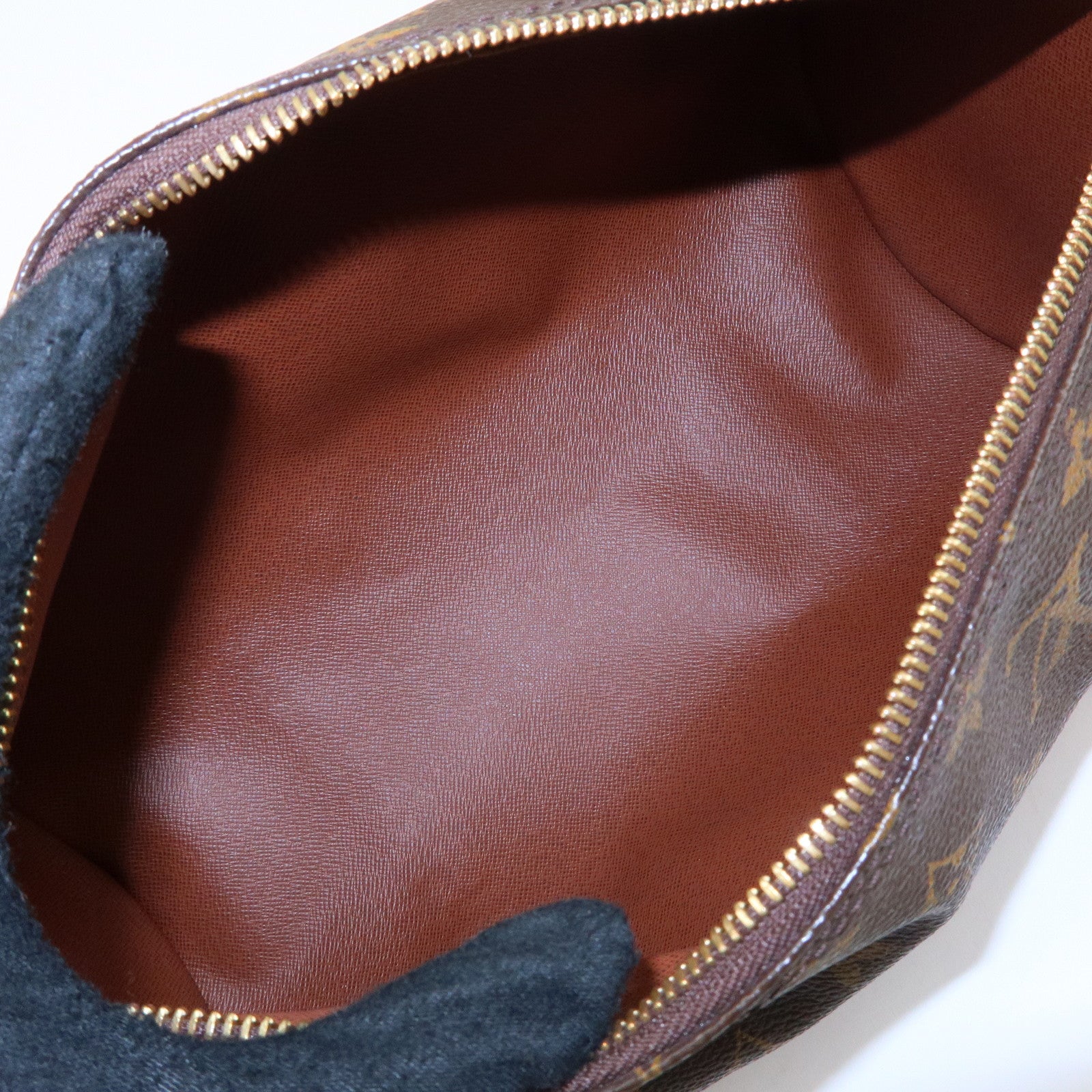 Louis Vuitton Monogram Papillon 30 Hand Bag Brown M51385