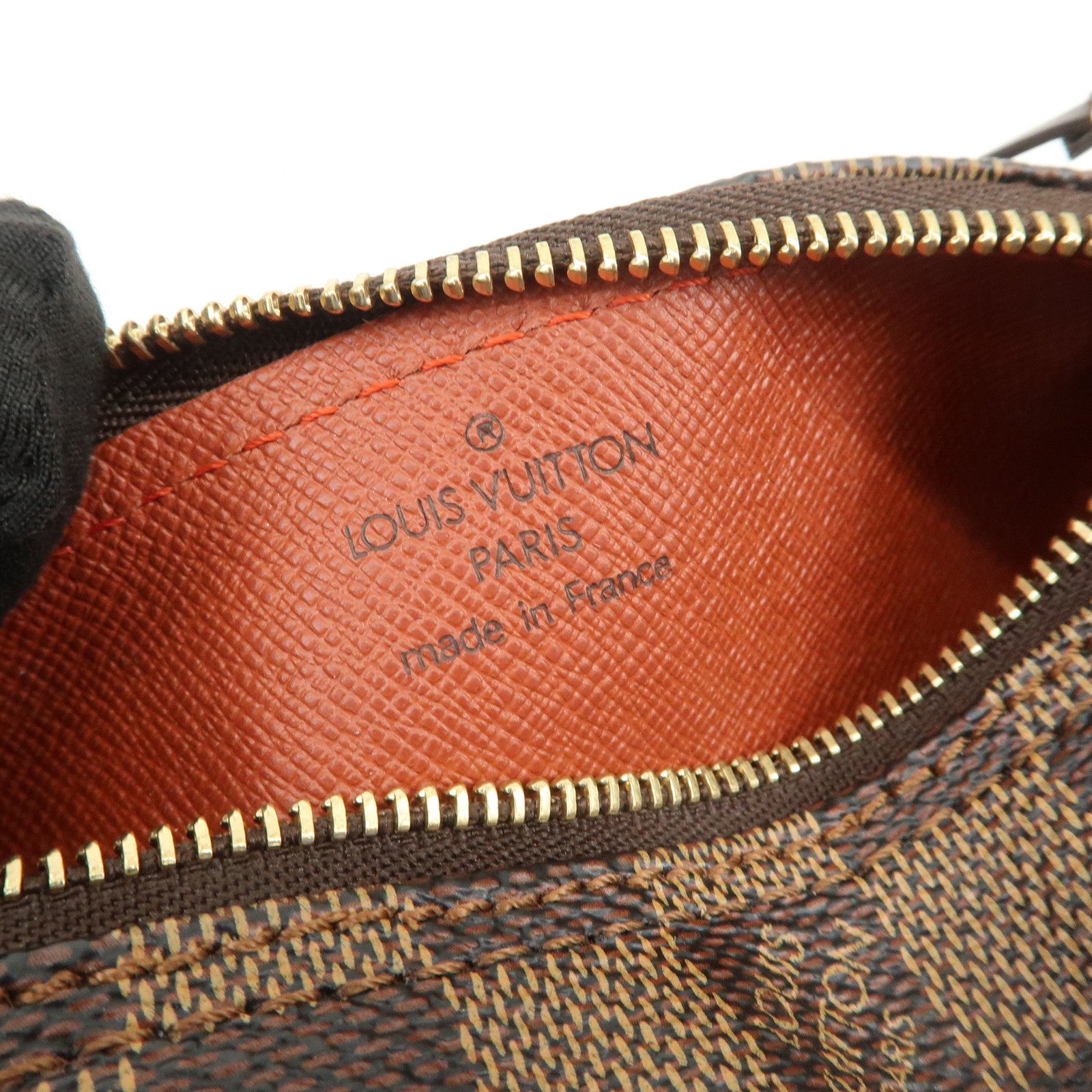 Louis Vuitton Damier Mini Pouch for Papillon Bag Damier Ebene