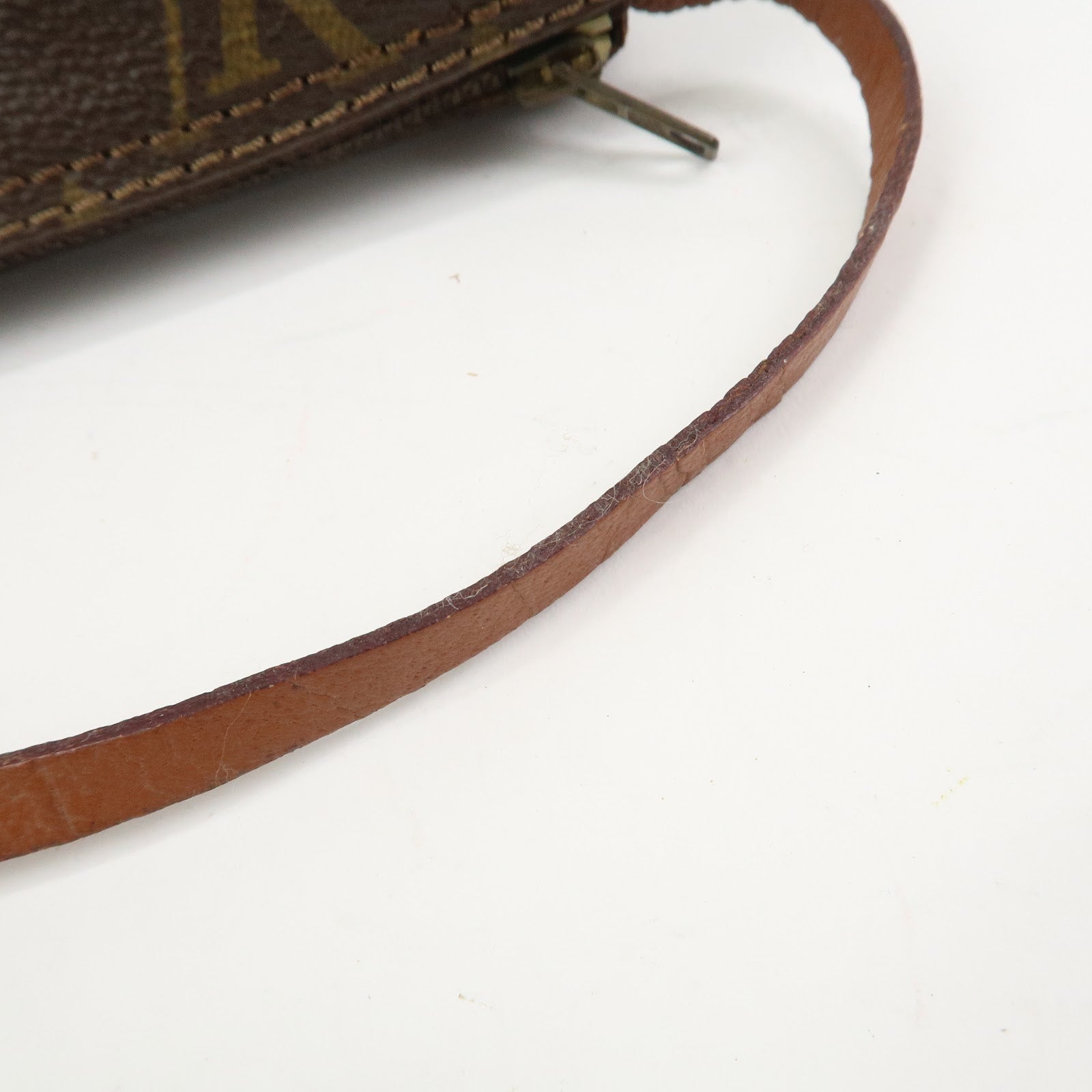 Louis Vuitton Monogram Mini Pouch for Papillon Bag Old Style Brown