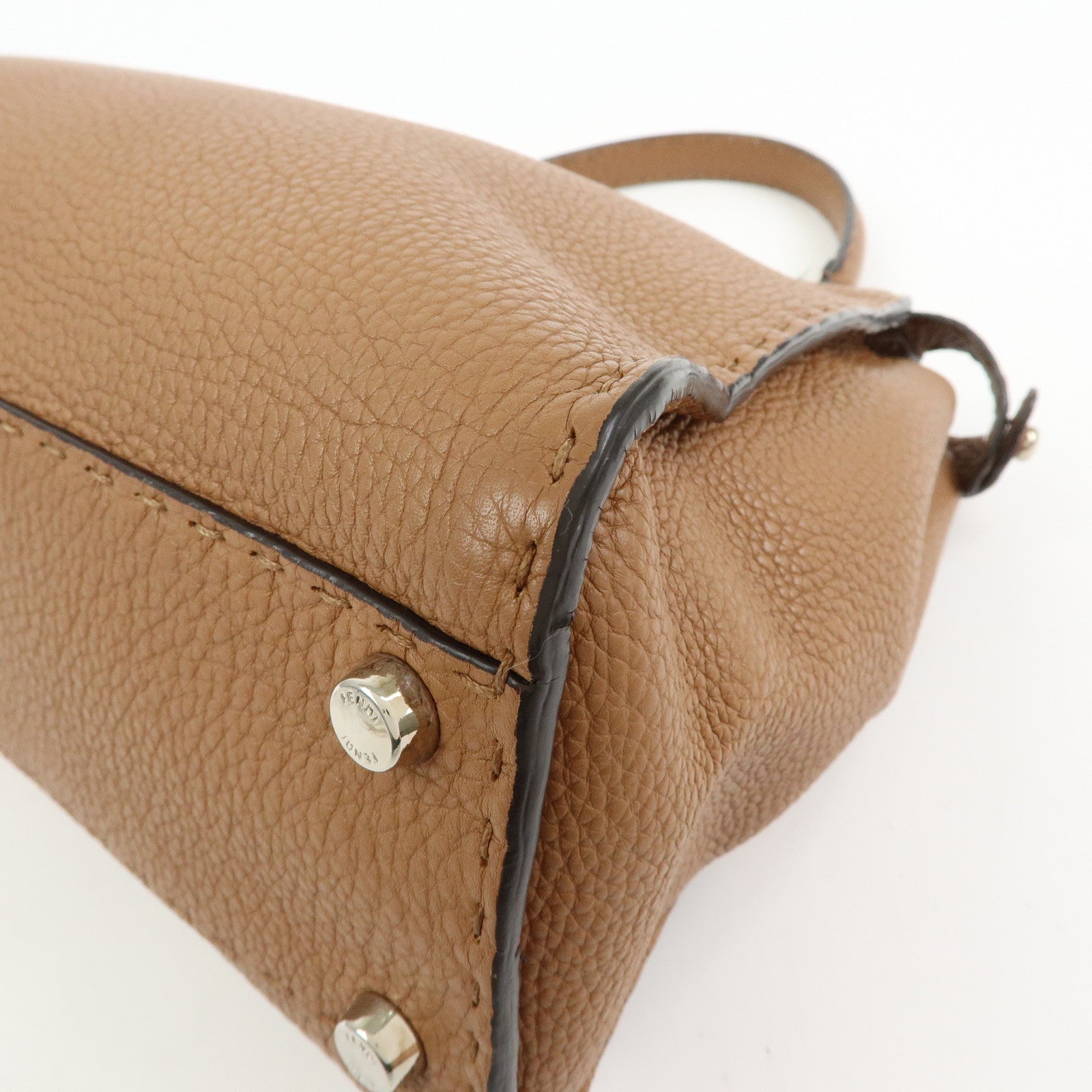 FENDI Peekaboo Celleria 2Way Bag Hand Bag Shoulder Bag 8BN290