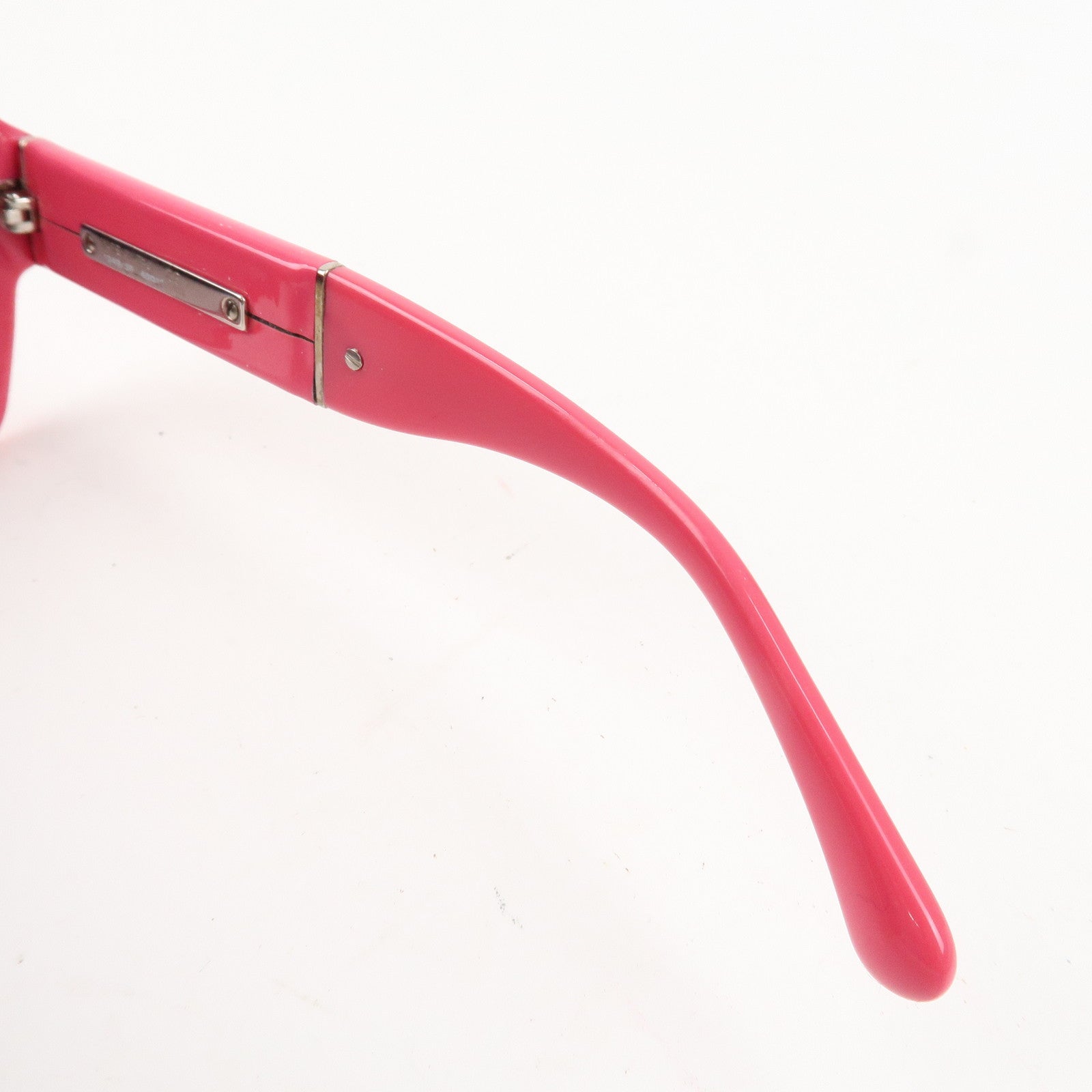 CHANEL Plastic Side COCO Mark Sunglasses Pink 1349/3P Used