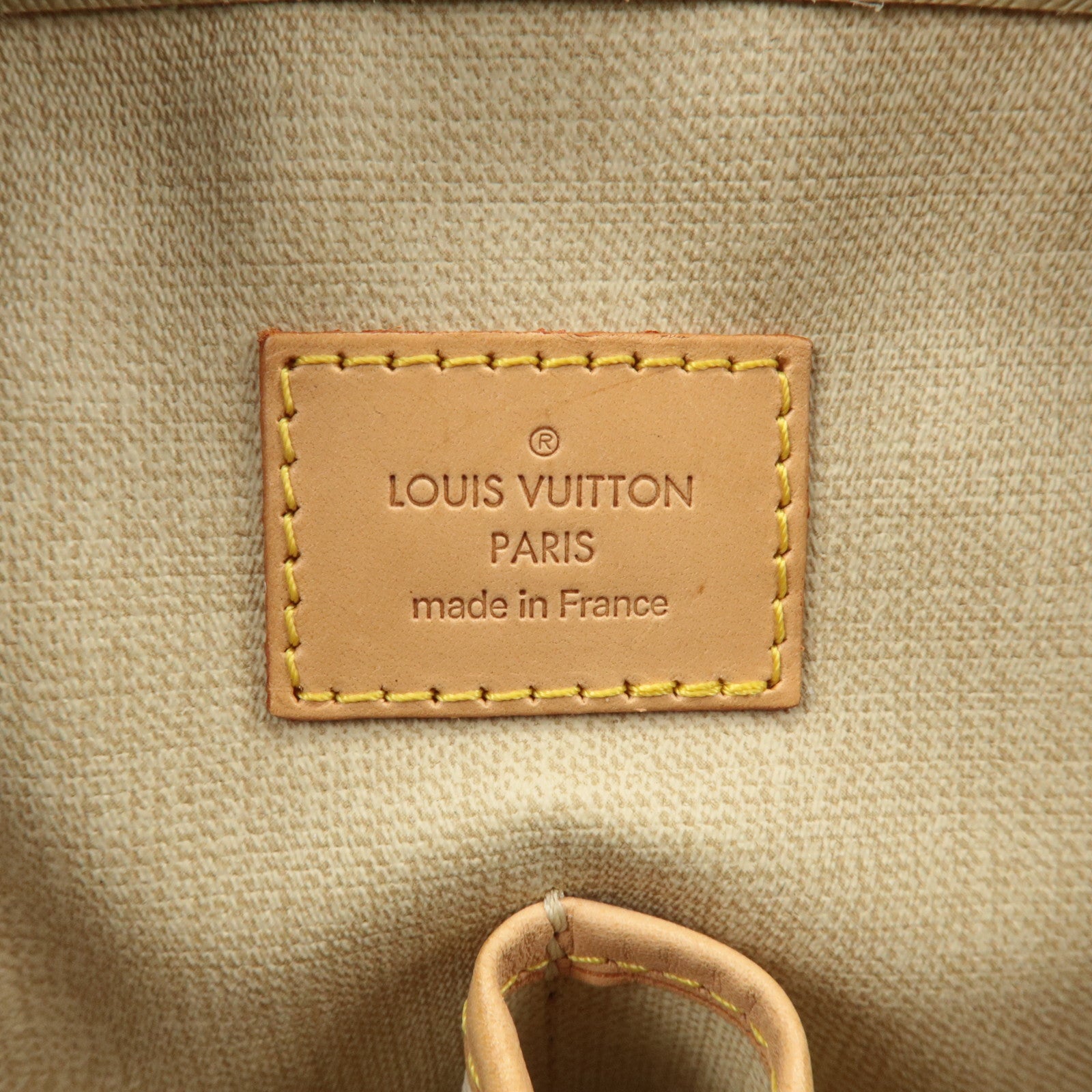 Louis Vuitton Monogram Trueville Hand Bag Brown M42228 Used