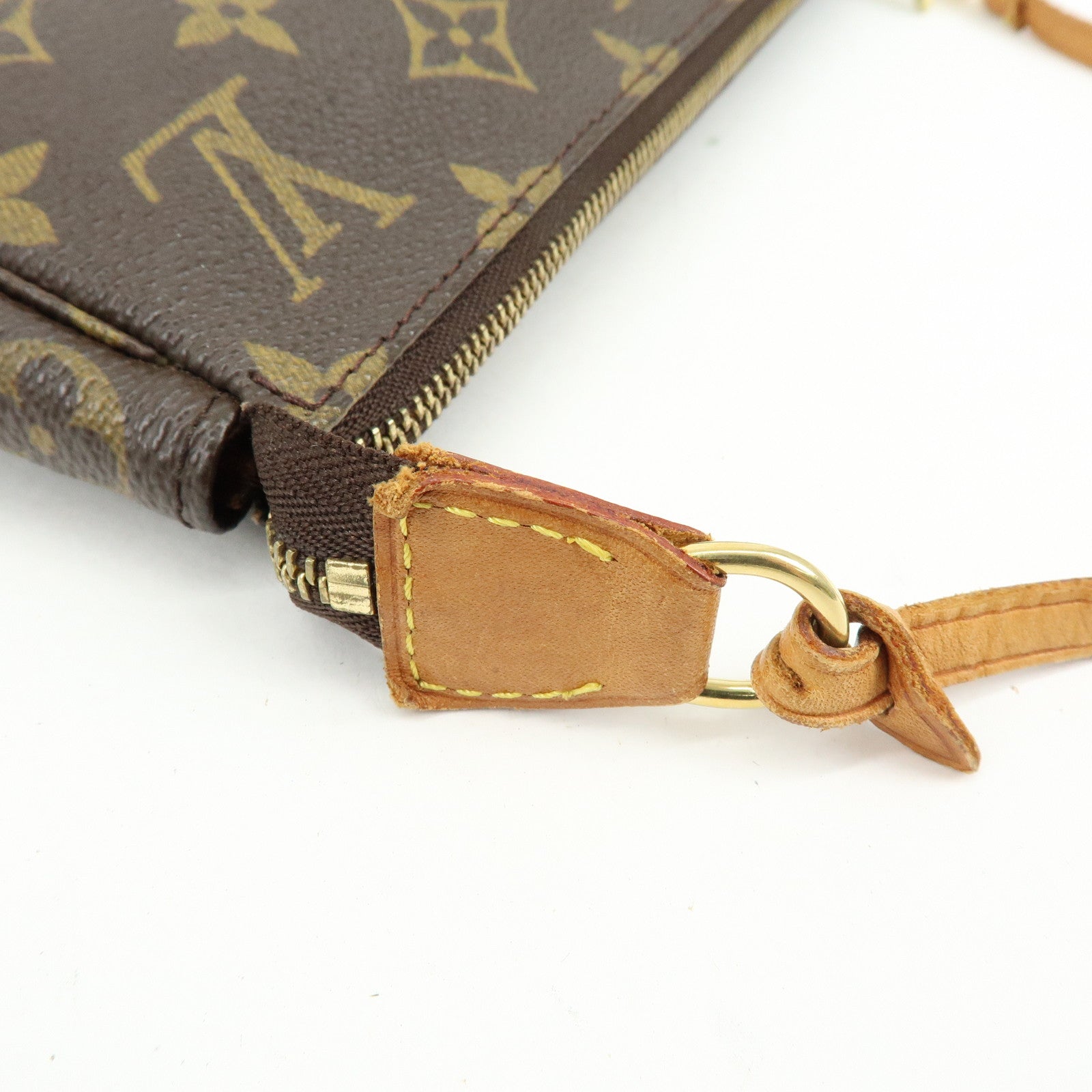 Louis Vuitton Monogram Pochette Accessoires Pouch Hand Bag M51980