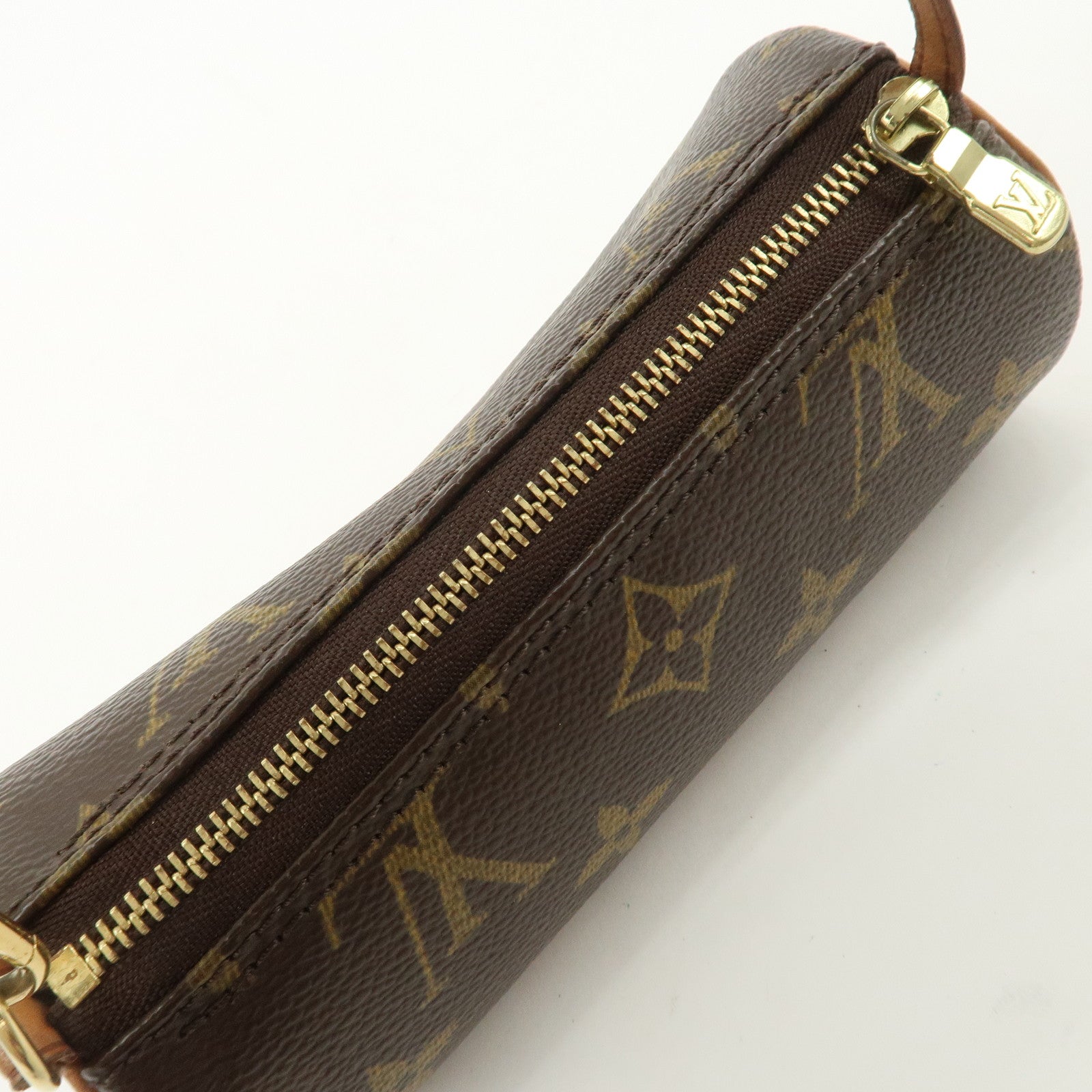 Louis Vuitton Monogram Mini Pouch for Papillon Bag New Style Brown