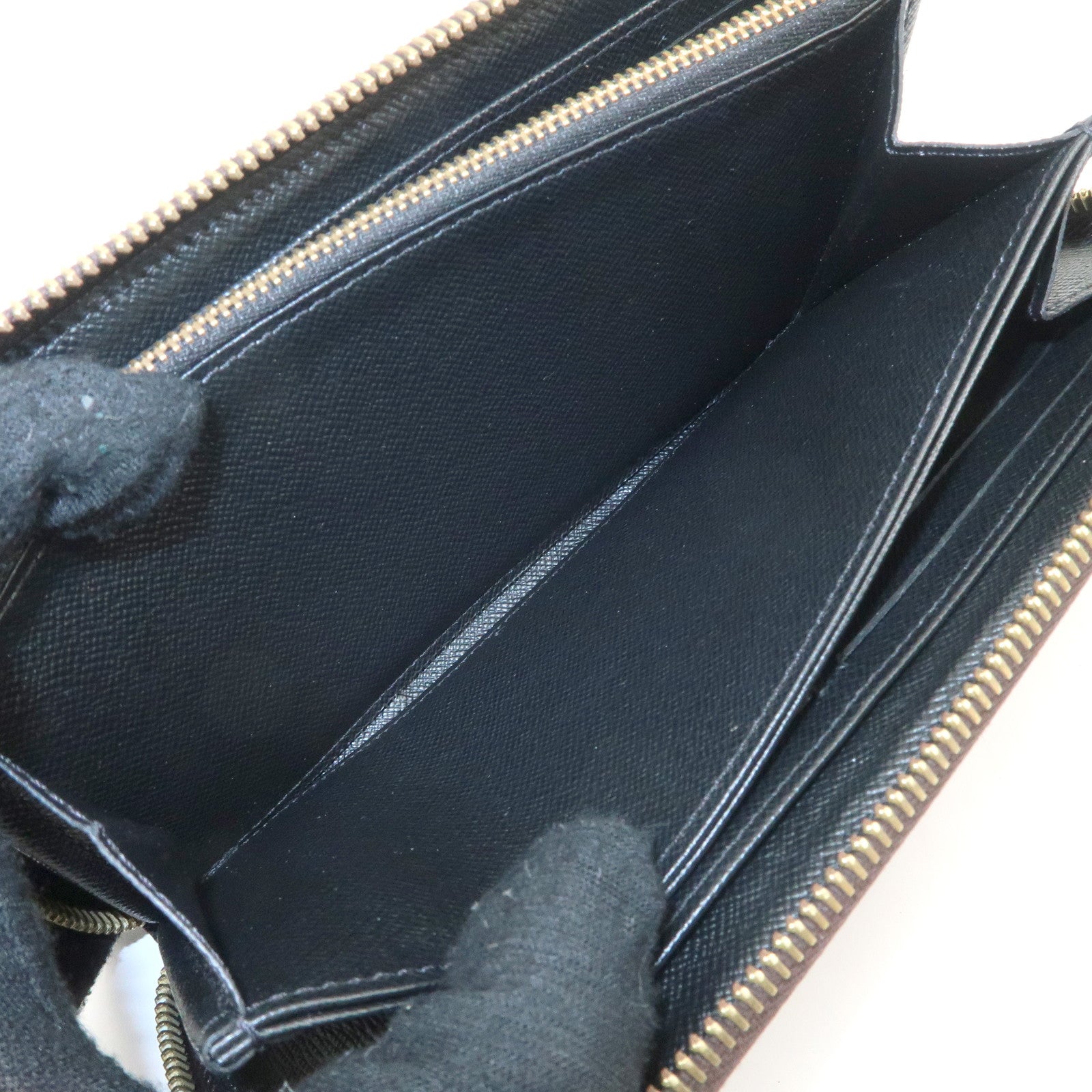 Louis Vuitton Giant Monogram Reverse Zippy Wallet Long Wallet M69353 Used