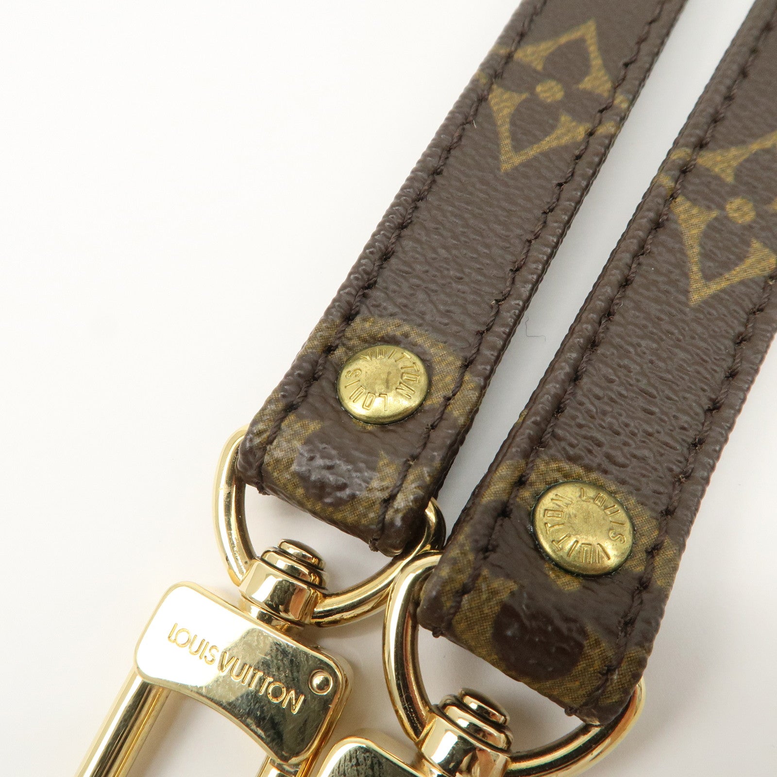 Louis Vuitton Monogram Canvas Shoulder Strap 120cm J52315 Used