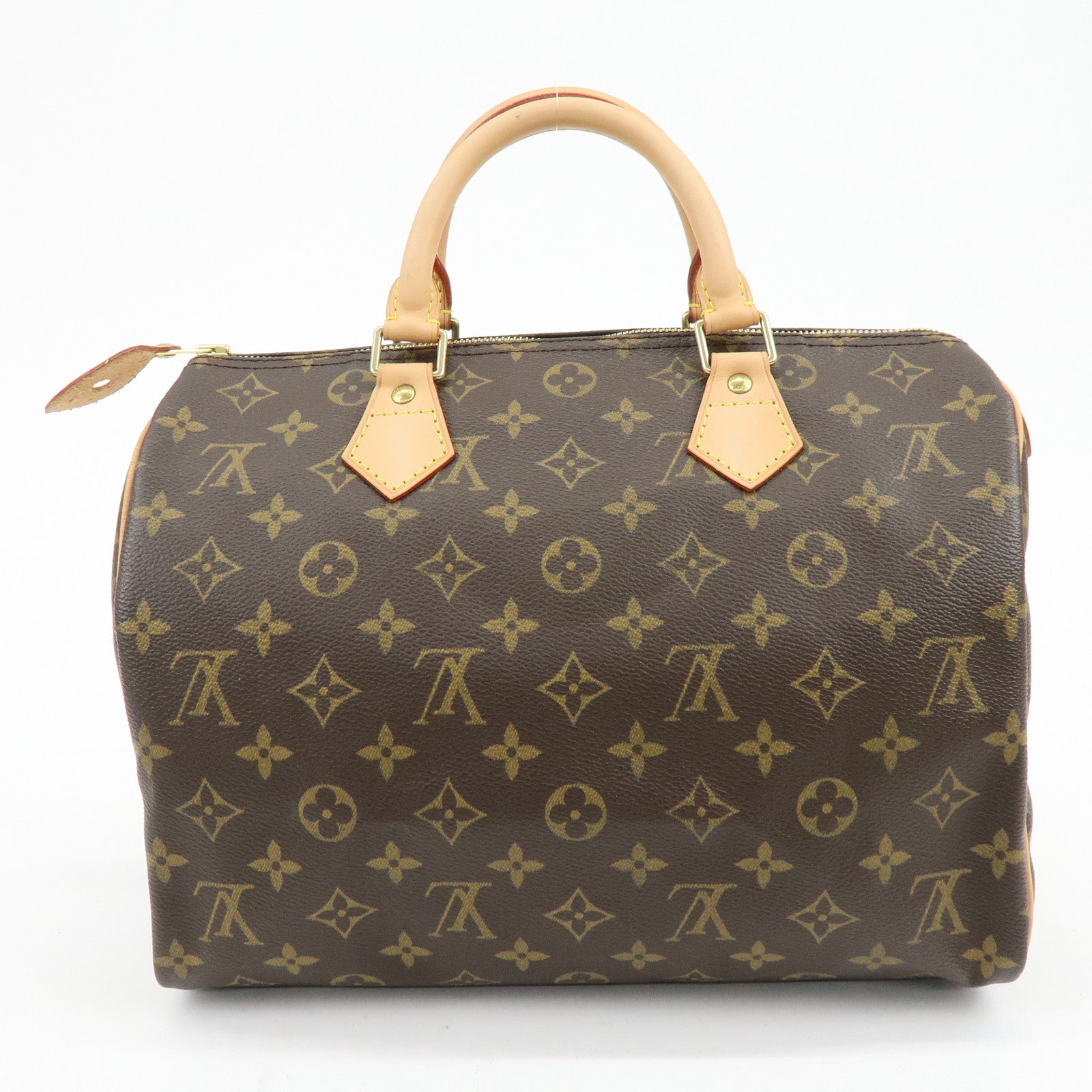 Louis Vuitton Monogram Speedy 30 Boston Bag Hand Bag Brown M41526