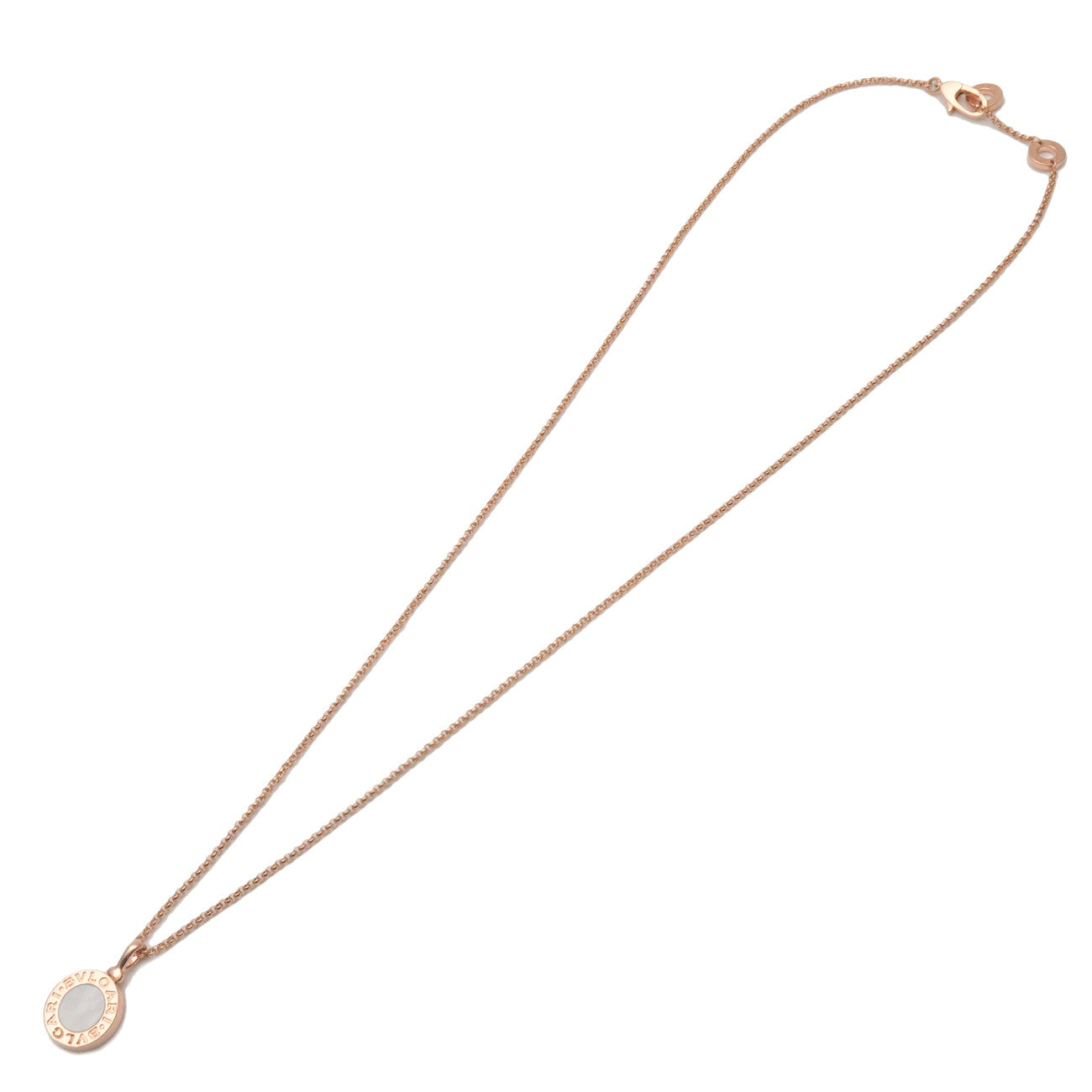 BVLGARI BVLGARI Shell Necklace K18 750PG Rose Gold