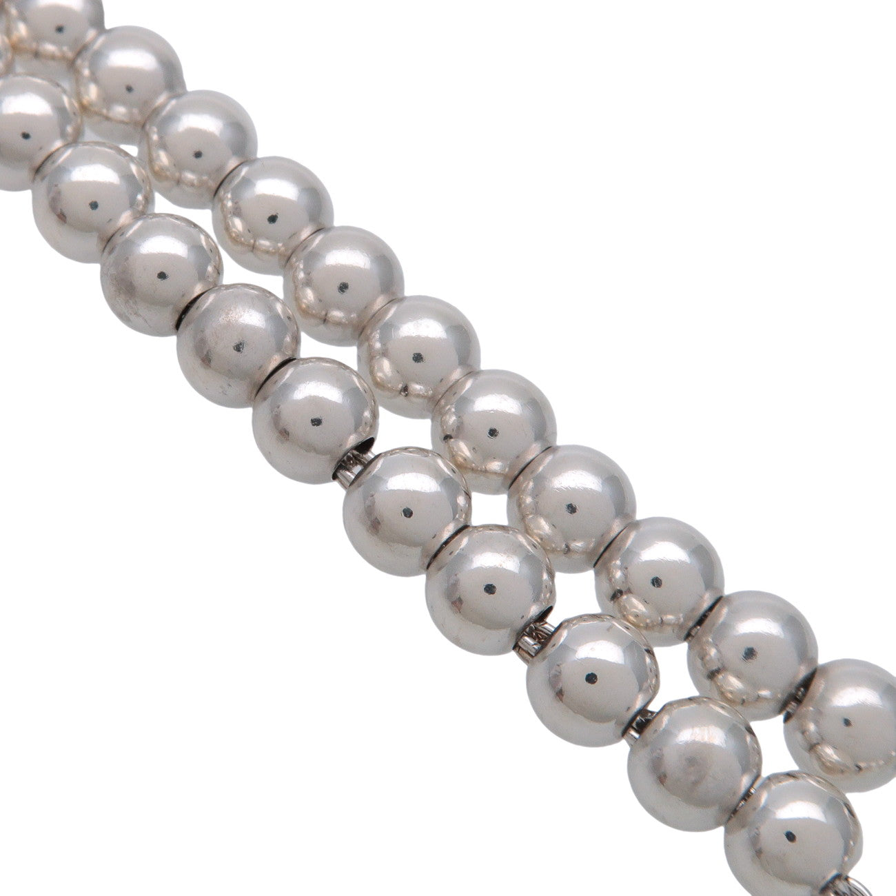 Tiffany & Co Return to Tiffany Mini Heart Tag Beads Bracelet SV925